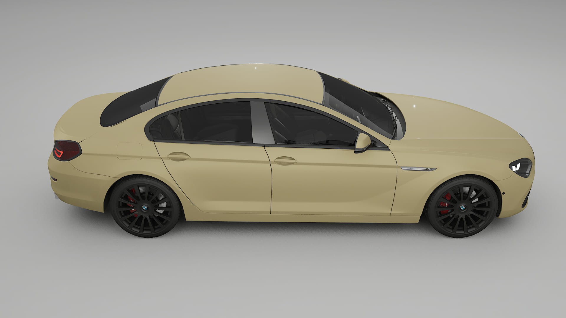 BMW 6 F06 TPU Lackskyddsfilm | SAND Färgskiftande PPF – Komplett Förskuret Kit