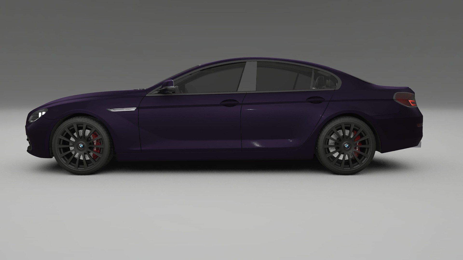 BMW 6 F06 TPU Lackskyddsfilm | VIOLET Färgskiftande PPF – Komplett Förskuret Kit