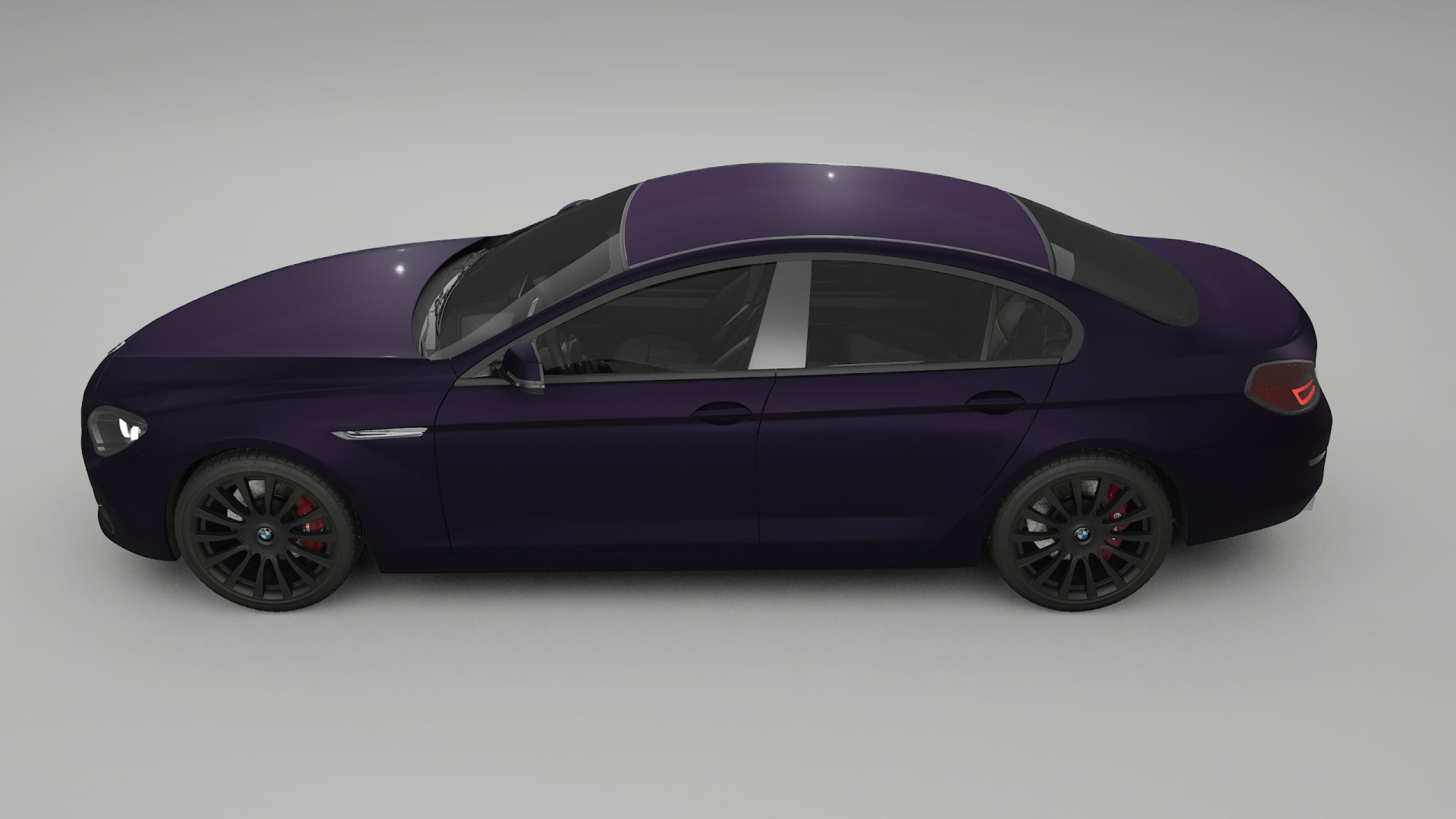 BMW 6 F06 TPU Lackskyddsfilm | VIOLET Färgskiftande PPF – Komplett Förskuret Kit