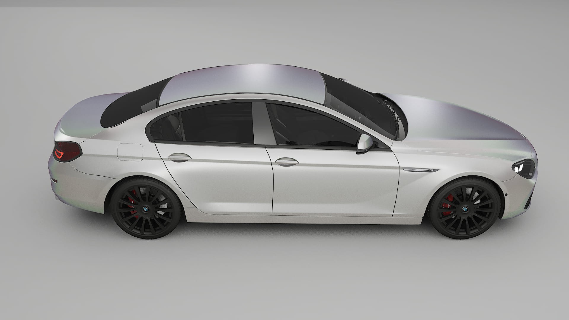 BMW 6 F06 TPU Lackskyddsfilm | NEBULA Färgskiftande PPF – Komplett Förskuret Kit