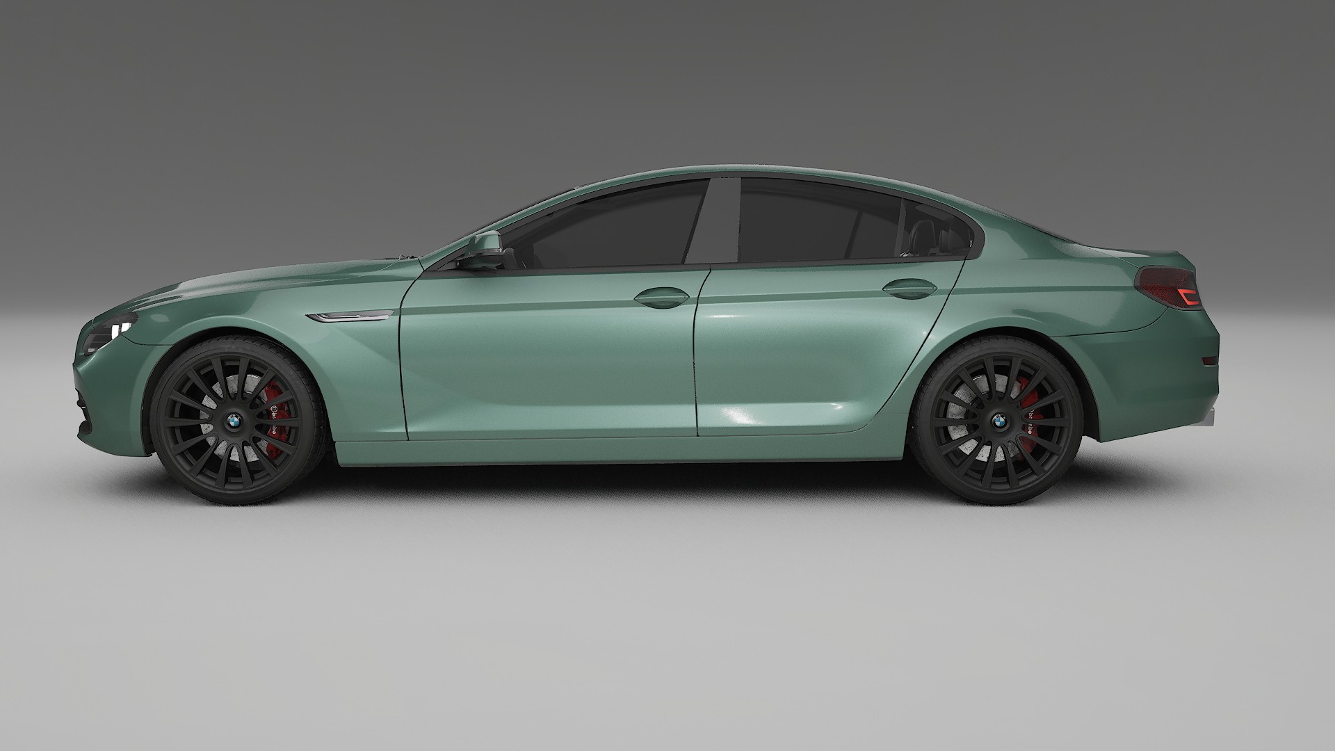 BMW 6 F06 TPU Lackskyddsfilm | EVERGREEN Färgskiftande PPF – Komplett Förskuret Kit