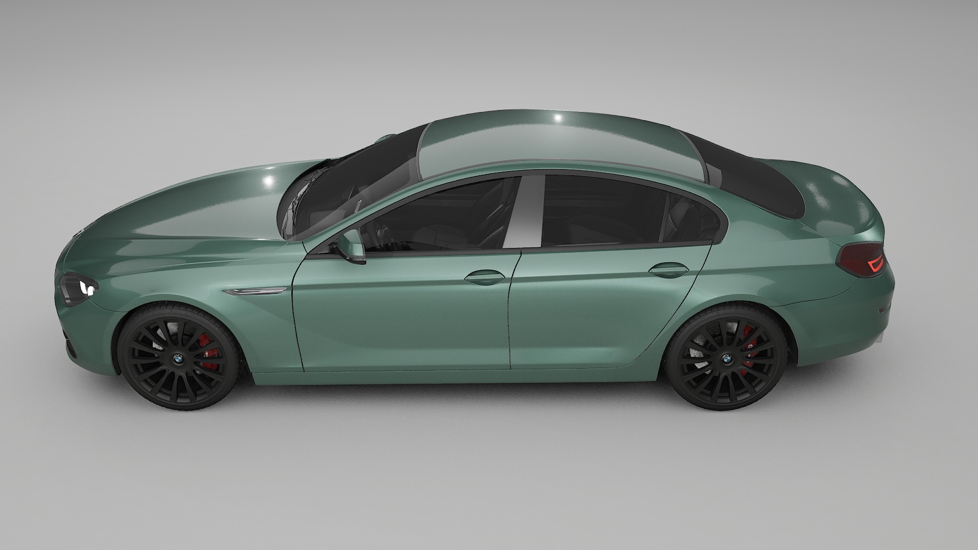 BMW 6 F06 TPU Lackskyddsfilm | EVERGREEN Färgskiftande PPF – Komplett Förskuret Kit