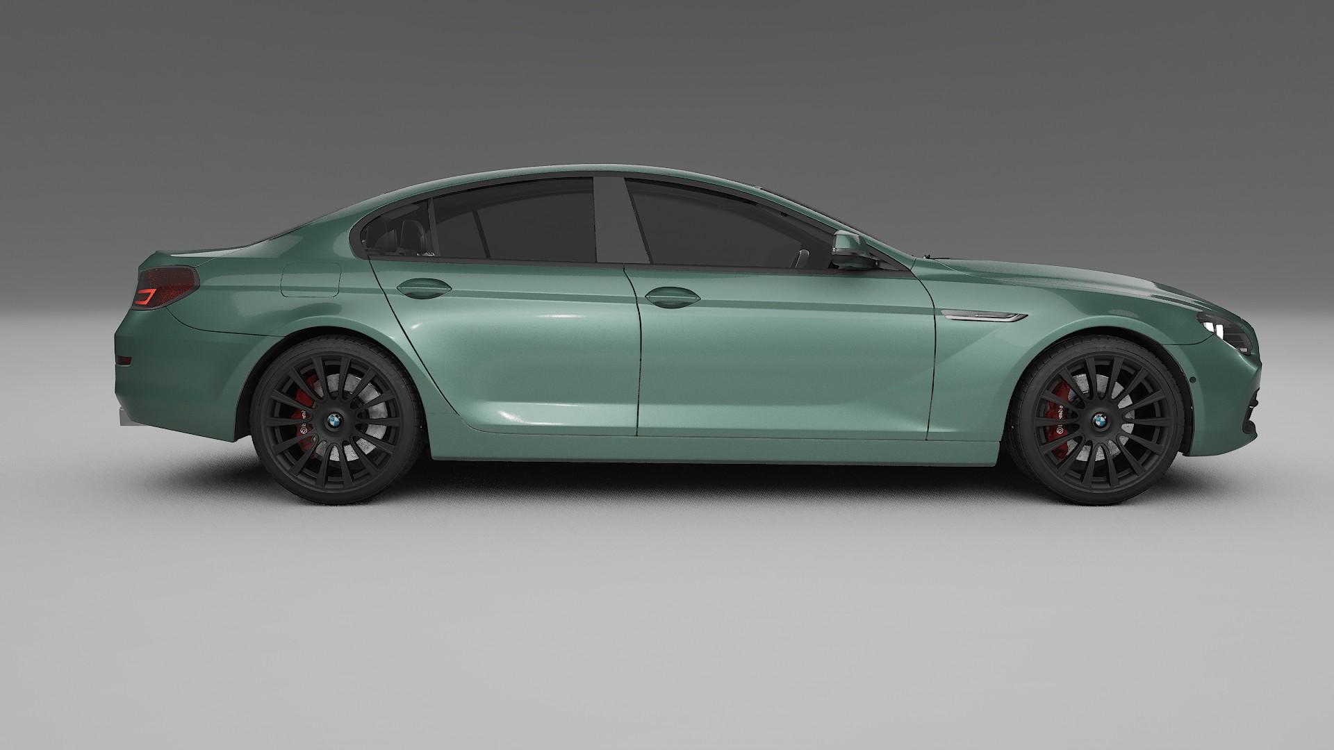 BMW 6 F06 TPU Lackskyddsfilm | EVERGREEN Färgskiftande PPF – Komplett Förskuret Kit