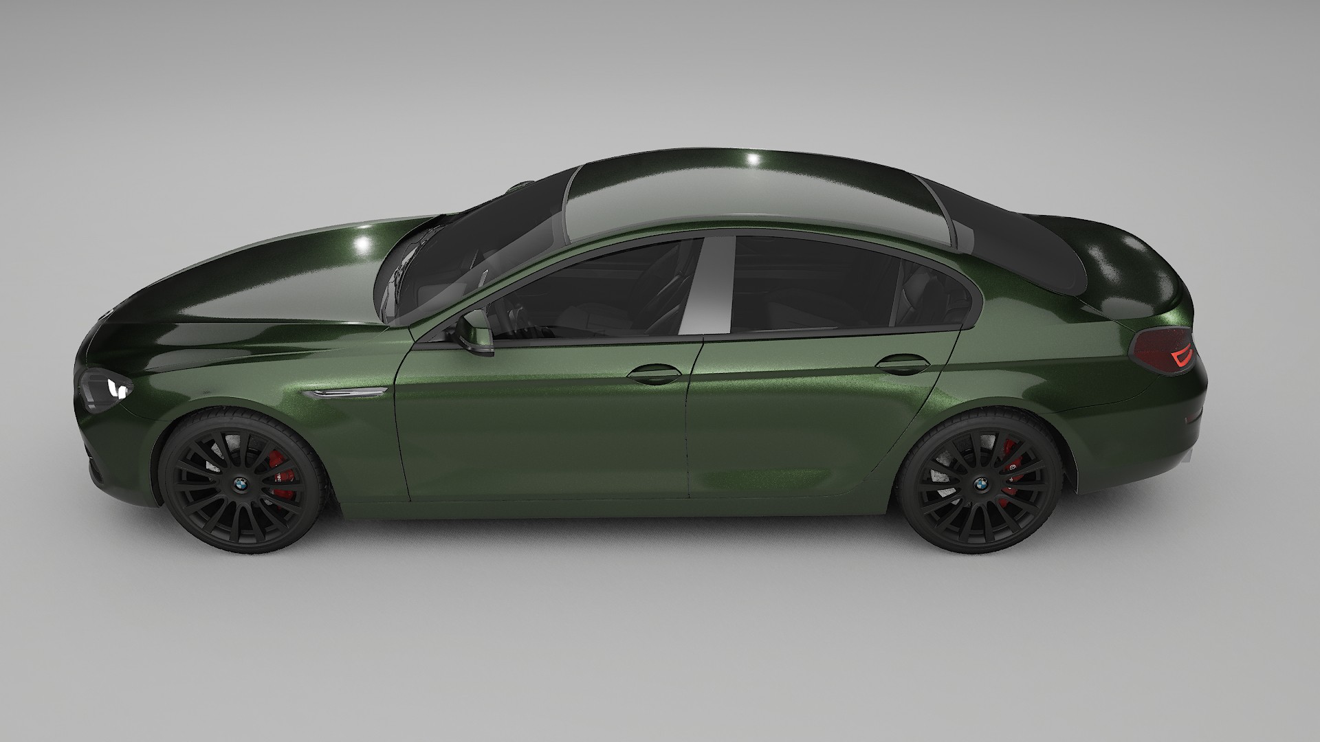 BMW 6 F06 TPU Lackskyddsfilm | LAGOON Färgskiftande PPF – Komplett Förskuret Kit