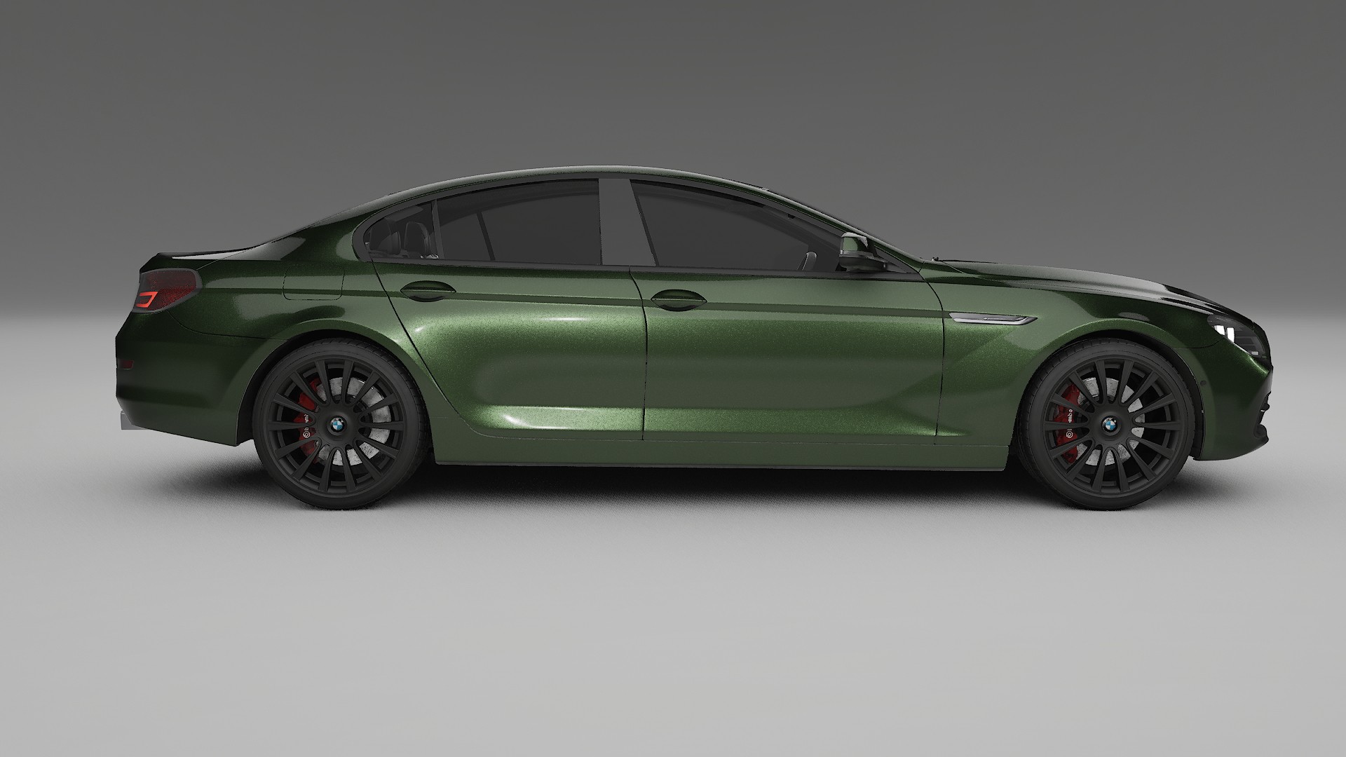 BMW 6 F06 TPU Lackskyddsfilm | LAGOON Färgskiftande PPF – Komplett Förskuret Kit