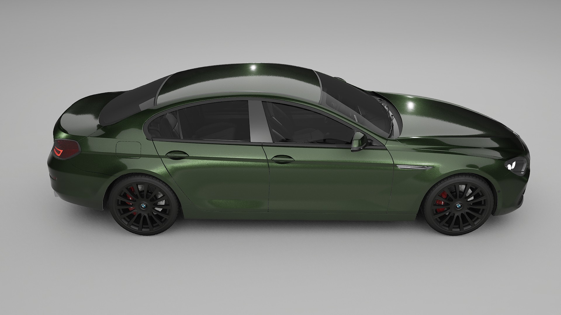 BMW 6 F06 TPU Lackskyddsfilm | LAGOON Färgskiftande PPF – Komplett Förskuret Kit