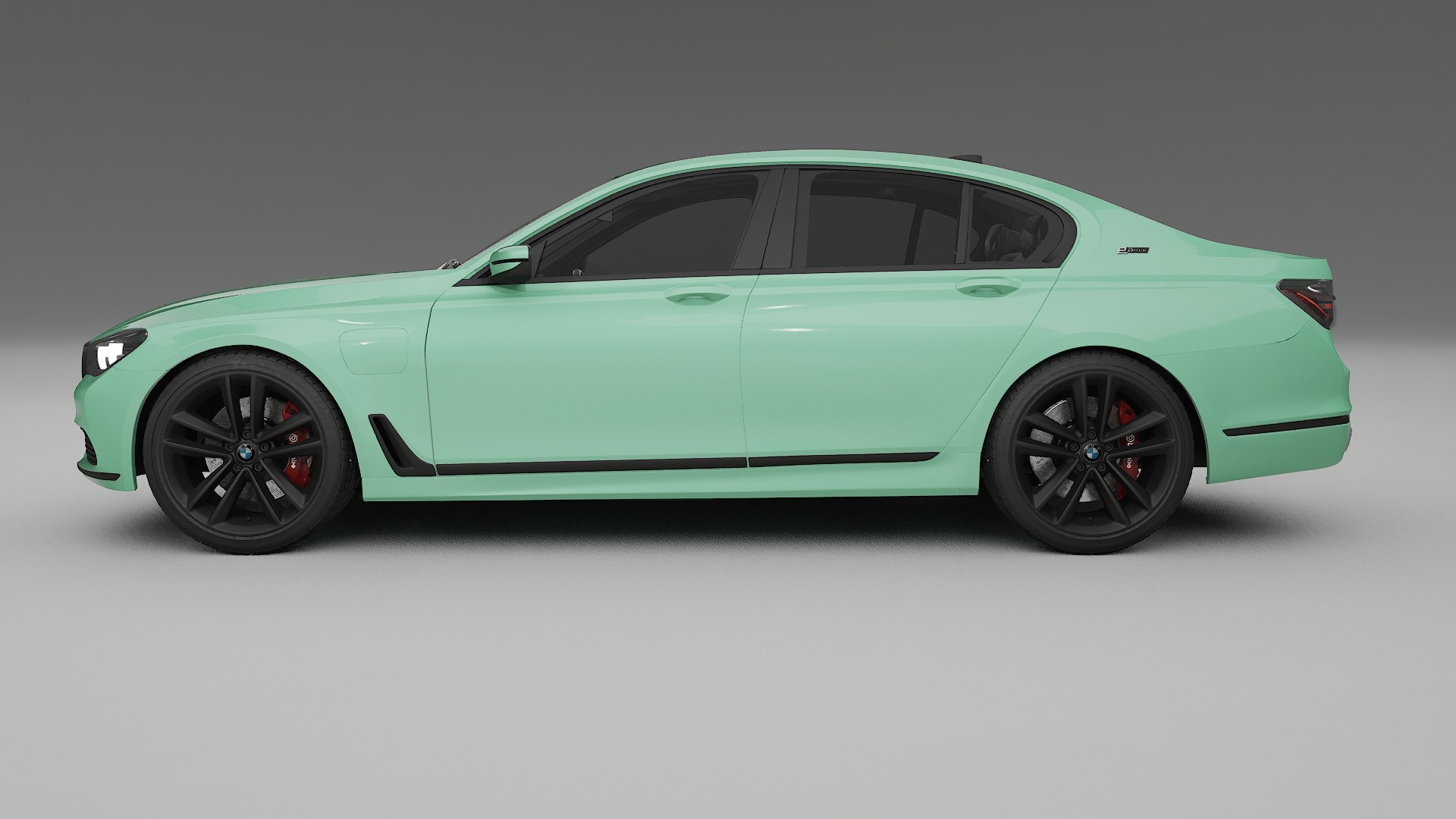 BMW 7 G11 G12 facelift LCI TPU Lackskyddsfilm | DUSTY Färgskiftande PPF – Komplett Förskuret Kit