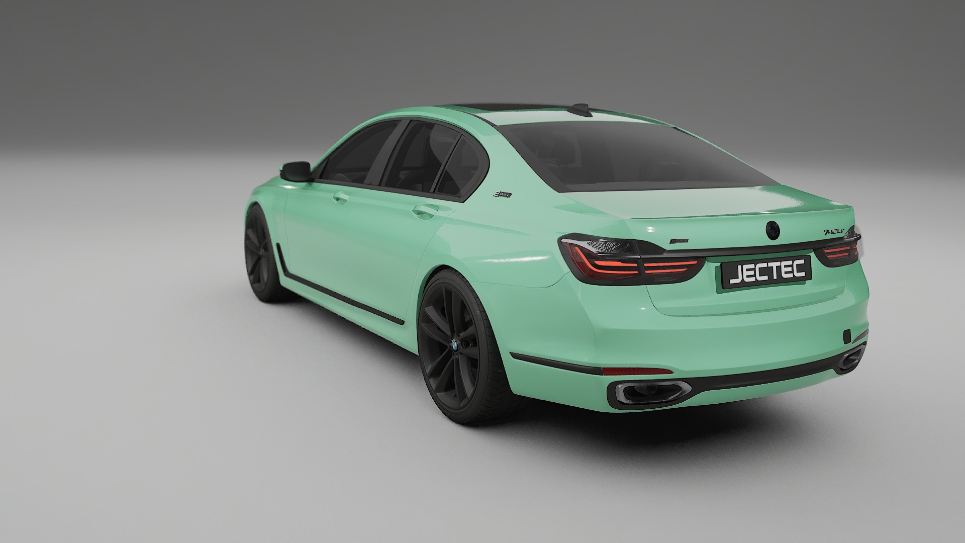 BMW 7 G11 G12 facelift LCI TPU Lackskyddsfilm | DUSTY Färgskiftande PPF – Komplett Förskuret Kit