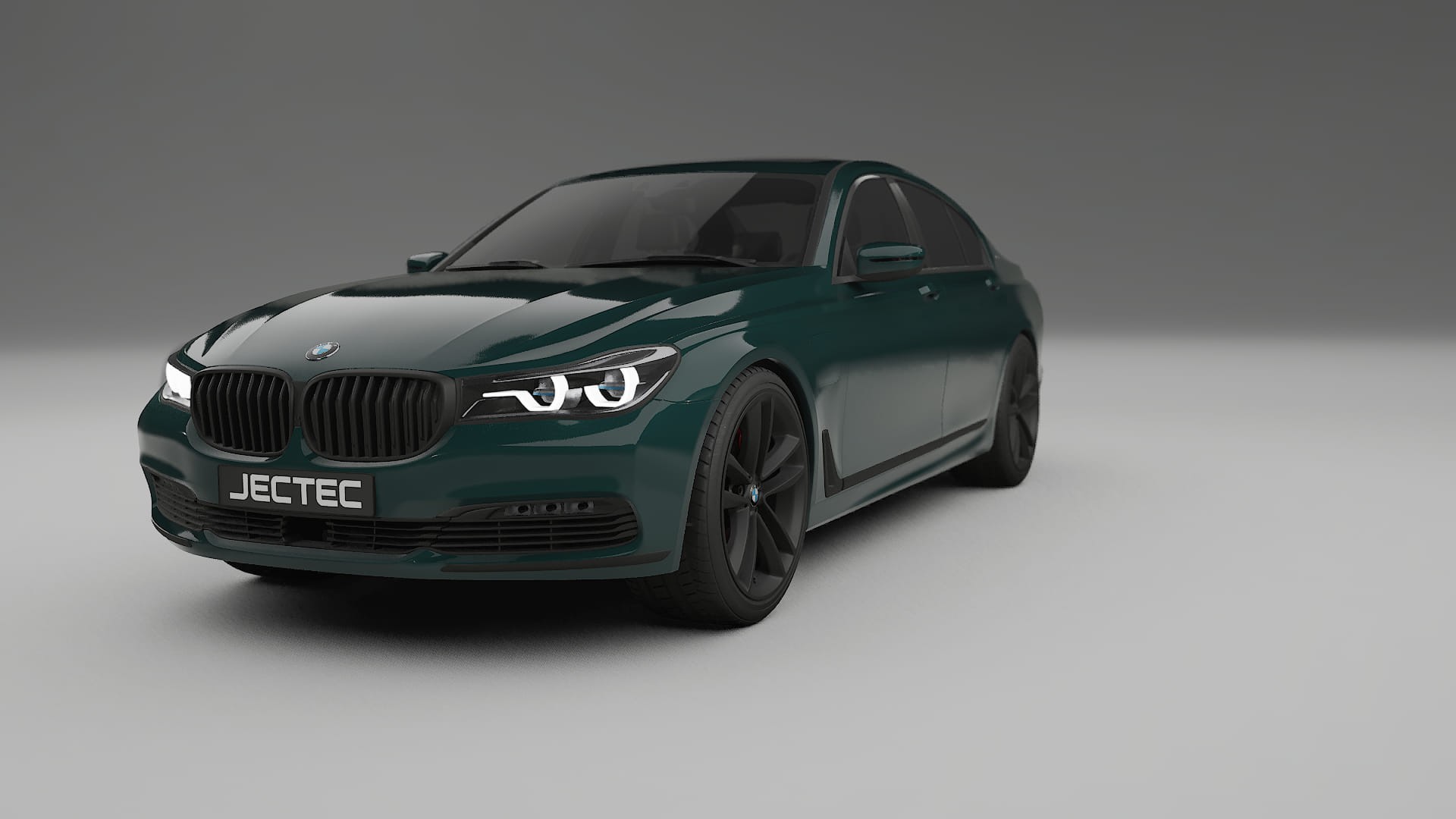 BMW 7 G11 G12 facelift LCI TPU Lackskyddsfilm | INFERNO Färgskiftande PPF – Komplett Förskuret Kit