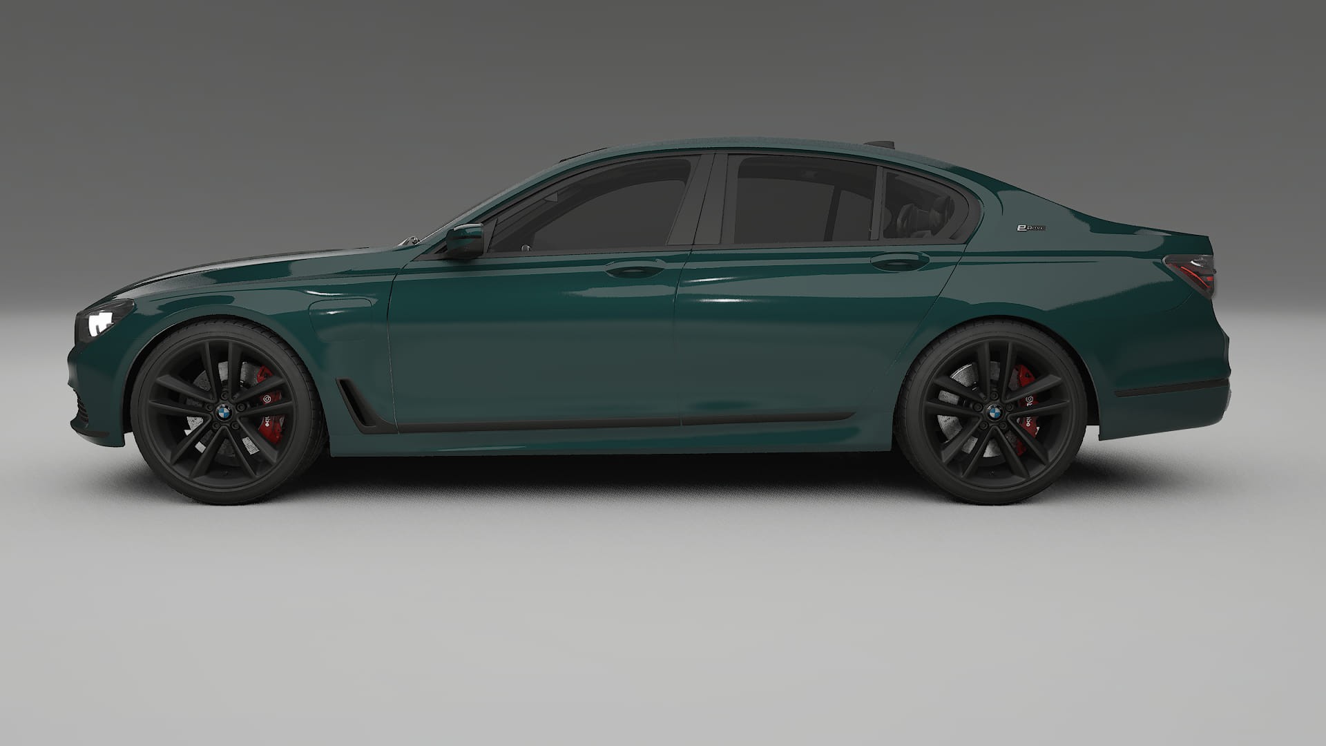 BMW 7 G11 G12 facelift LCI TPU Lackskyddsfilm | INFERNO Färgskiftande PPF – Komplett Förskuret Kit