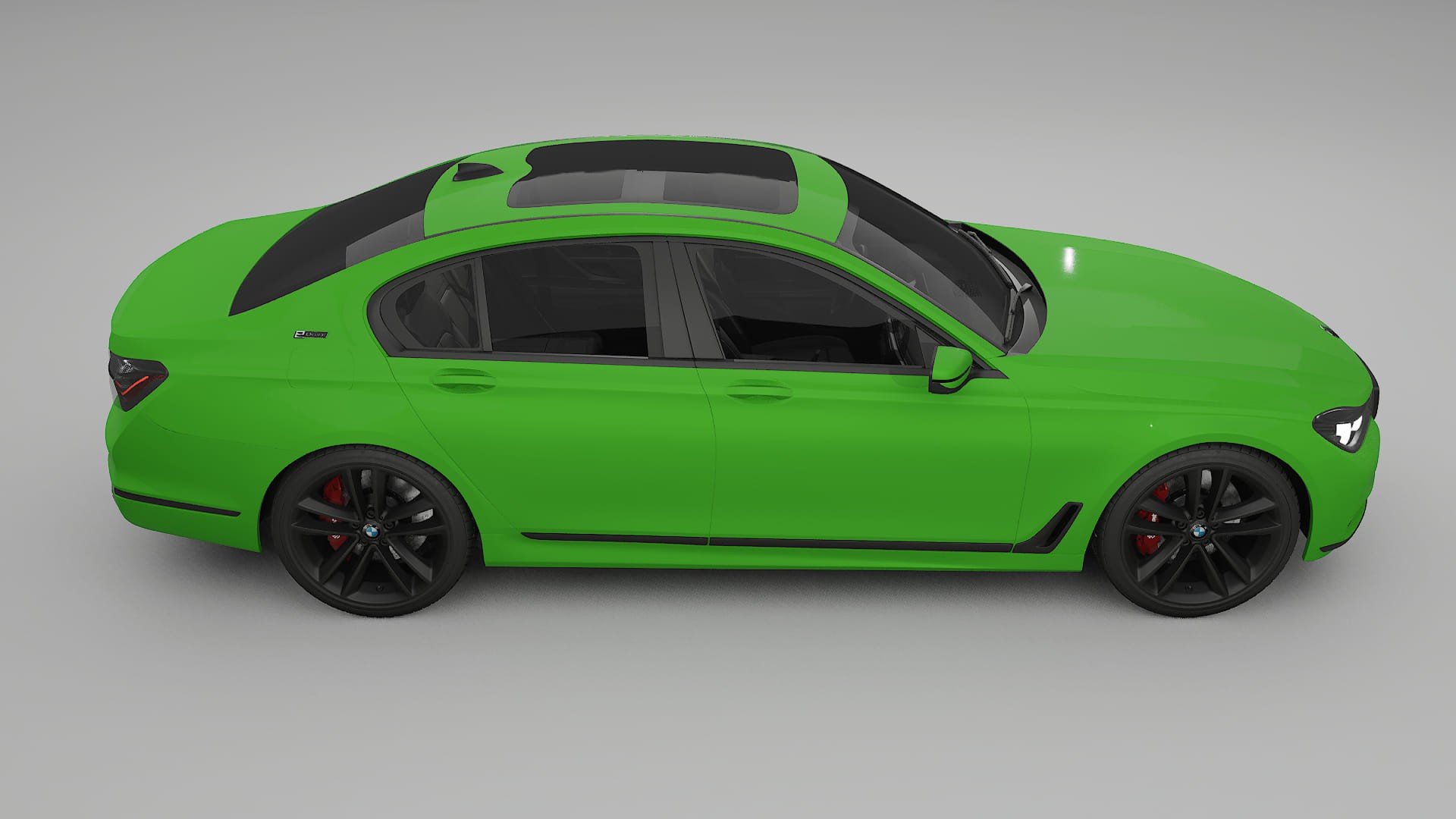 BMW 7 G11 G12 facelift LCI TPU Lackskyddsfilm | VENOM Färgskiftande PPF – Komplett Förskuret Kit