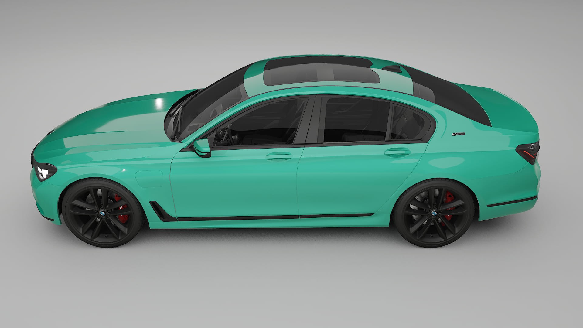 BMW 7 G11 G12 facelift LCI TPU Lackskyddsfilm | JEWEL Färgskiftande PPF – Komplett Förskuret Kit