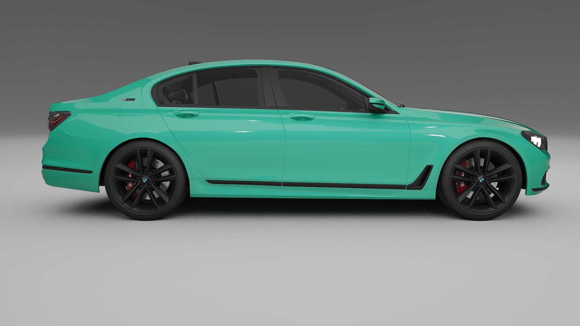 BMW 7 G11 G12 facelift LCI TPU Lackskyddsfilm | JEWEL Färgskiftande PPF – Komplett Förskuret Kit