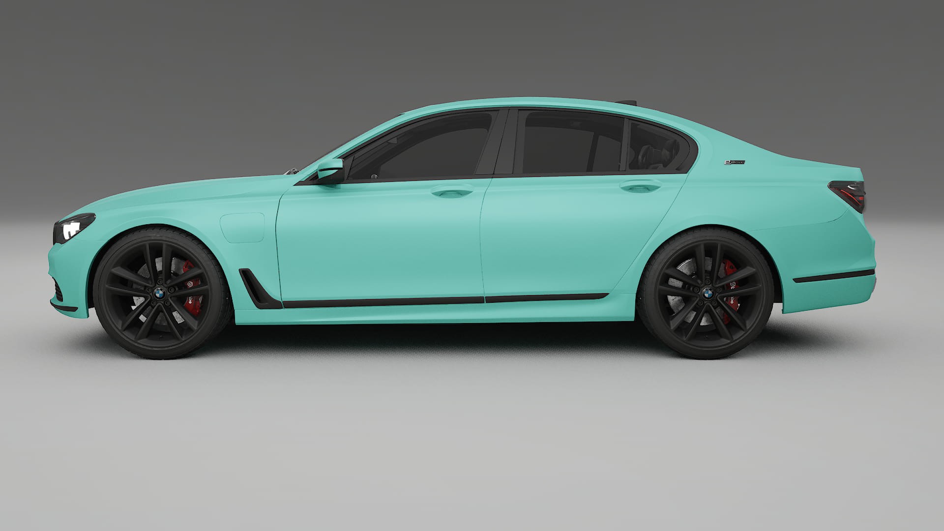 BMW 7 G11 G12 facelift LCI TPU Lackskyddsfilm | FROST Färgskiftande PPF – Komplett Förskuret Kit