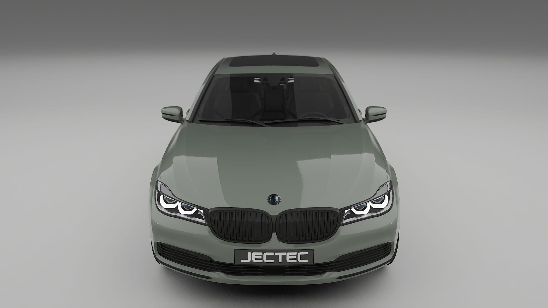 BMW 7 G11 G12 facelift LCI TPU Lackskyddsfilm | SLATE Färgskiftande PPF – Komplett Förskuret Kit