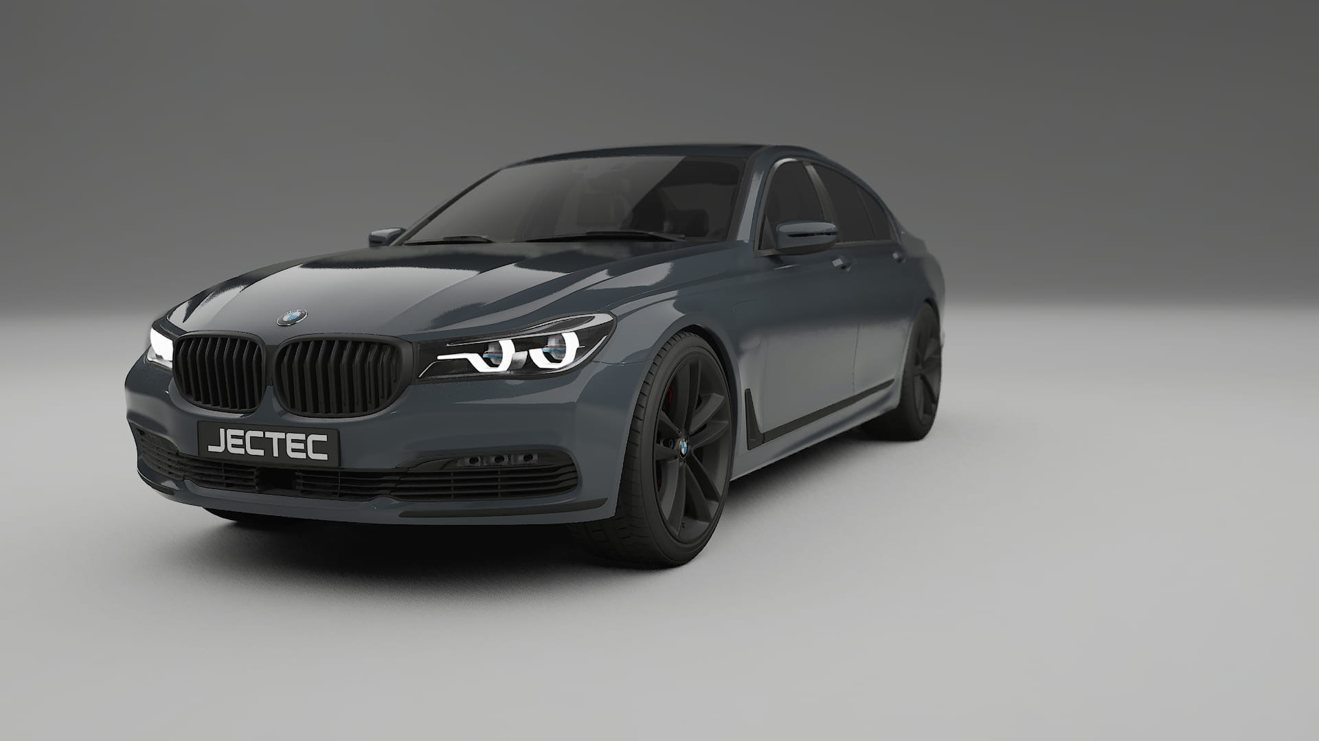 BMW 7 G11 G12 facelift LCI TPU Lackskyddsfilm | GRANITE Färgskiftande PPF – Komplett Förskuret Kit