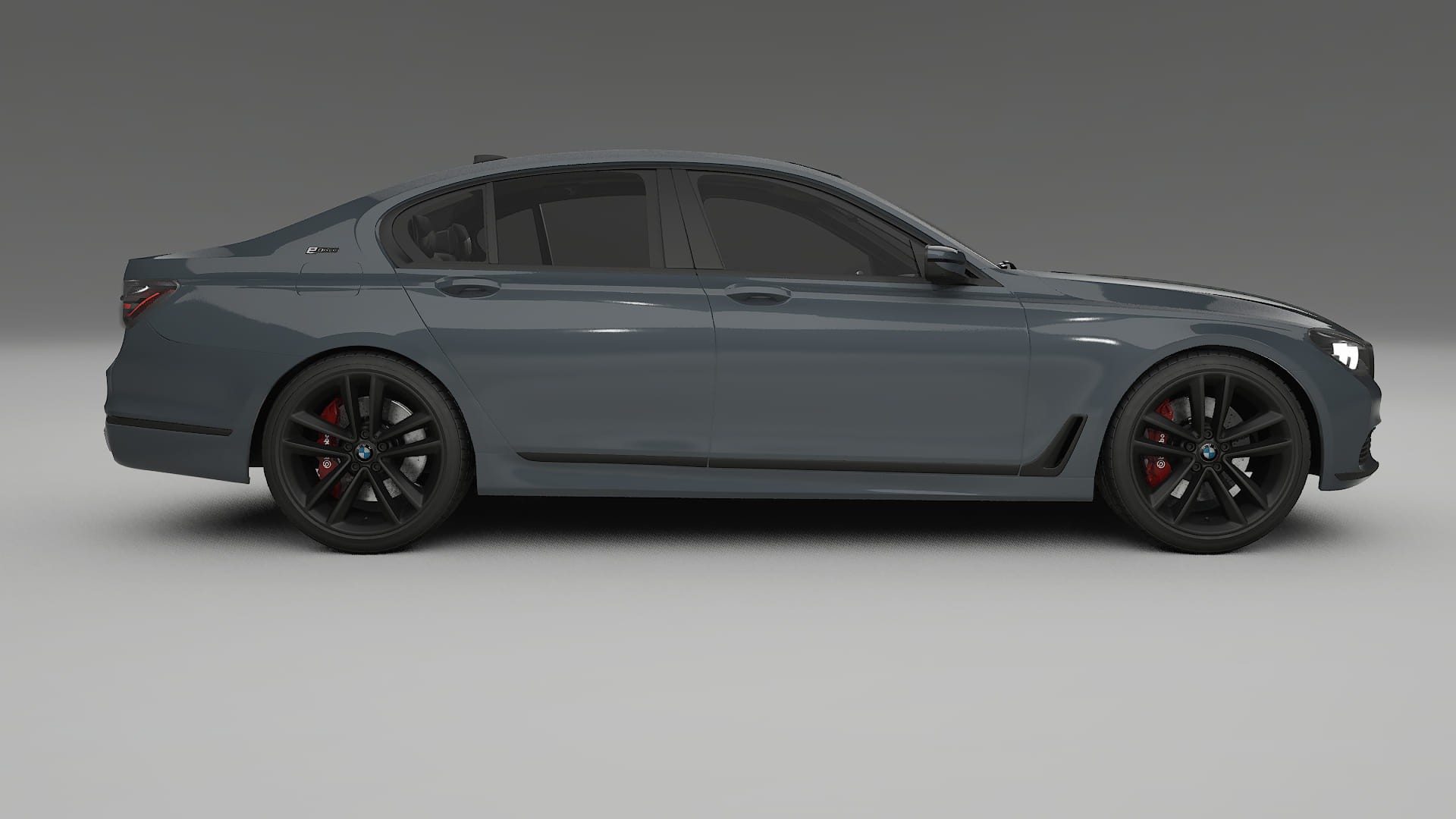 BMW 7 G11 G12 facelift LCI TPU Lackskyddsfilm | GRANITE Färgskiftande PPF – Komplett Förskuret Kit