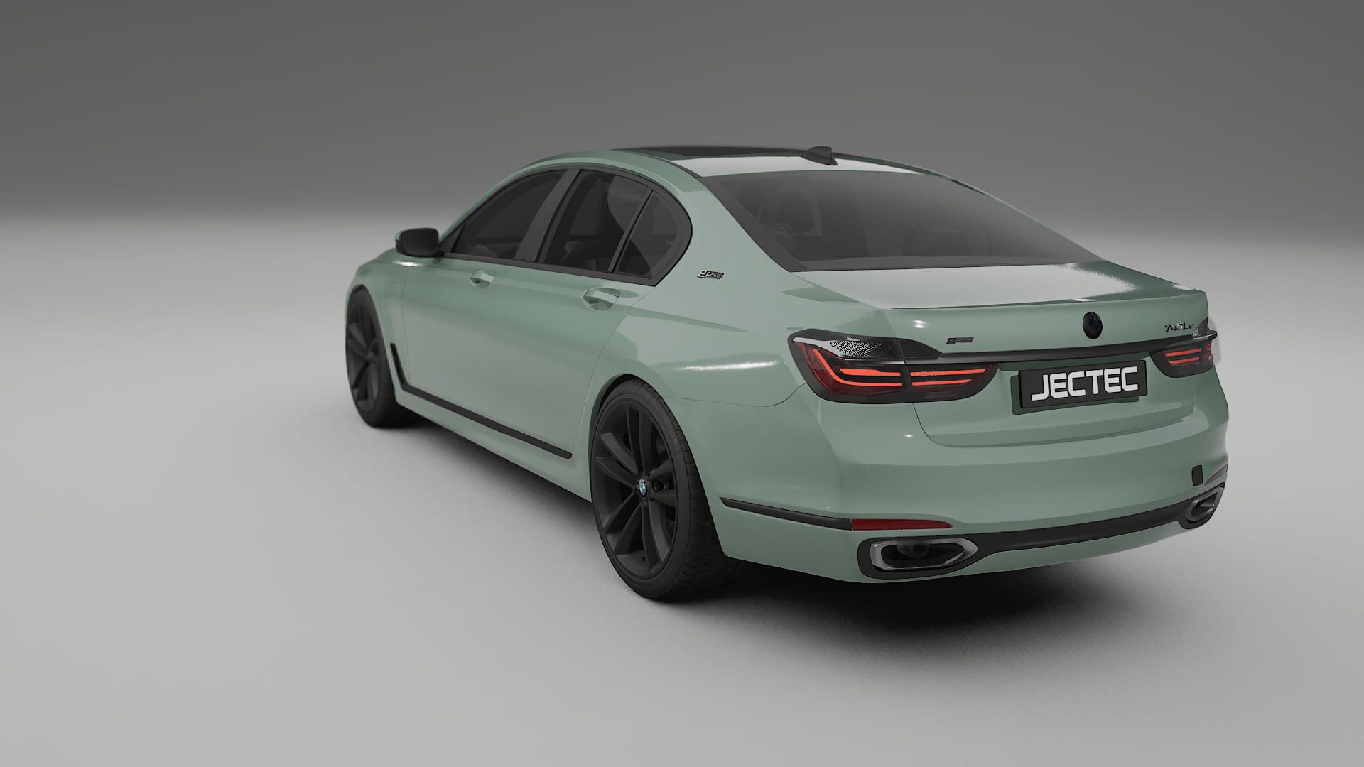 BMW 7 G11 G12 facelift LCI TPU Lackskyddsfilm | CINDER Färgskiftande PPF – Komplett Förskuret Kit