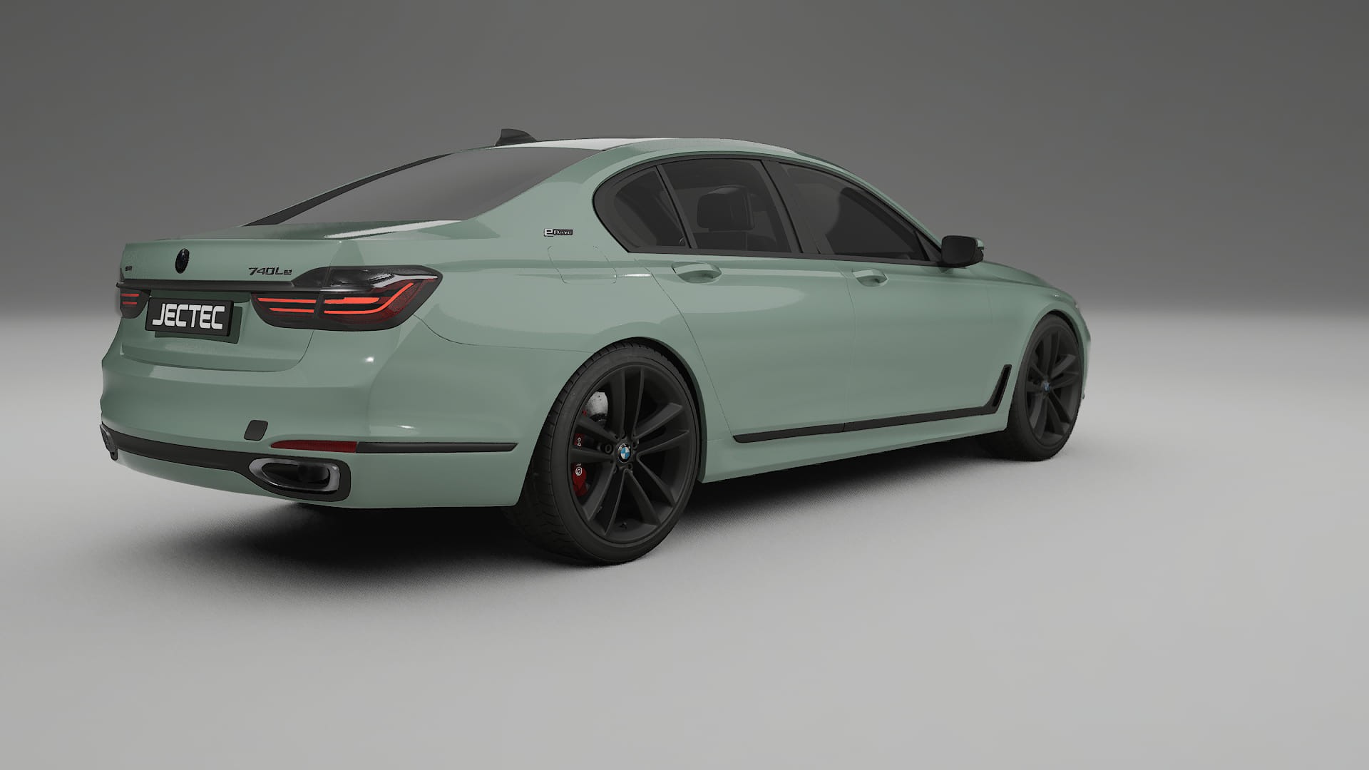 BMW 7 G11 G12 facelift LCI TPU Lackskyddsfilm | CINDER Färgskiftande PPF – Komplett Förskuret Kit