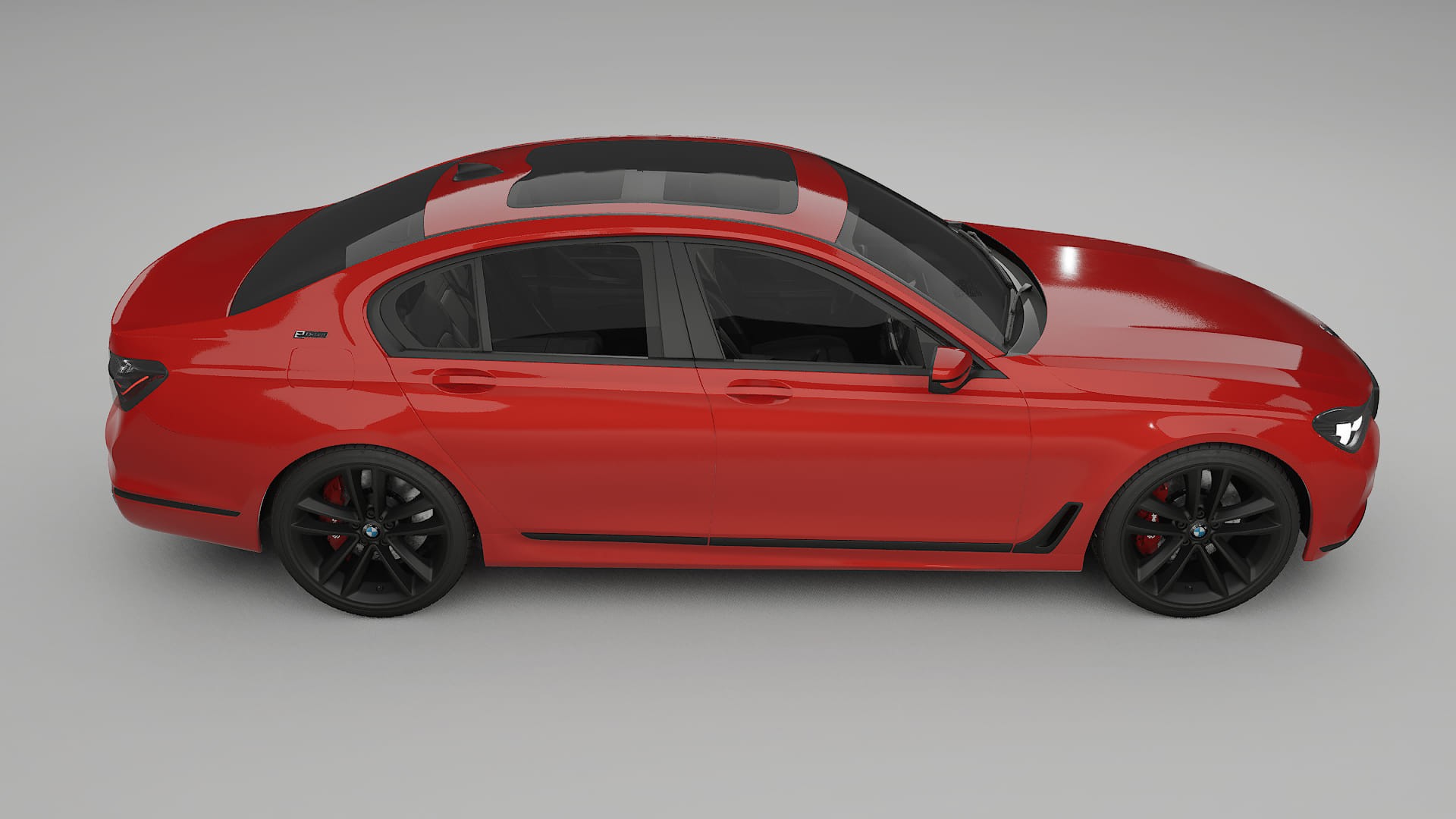 BMW 7 G11 G12 facelift LCI TPU Lackskyddsfilm | BLAZE Färgskiftande PPF – Komplett Förskuret Kit