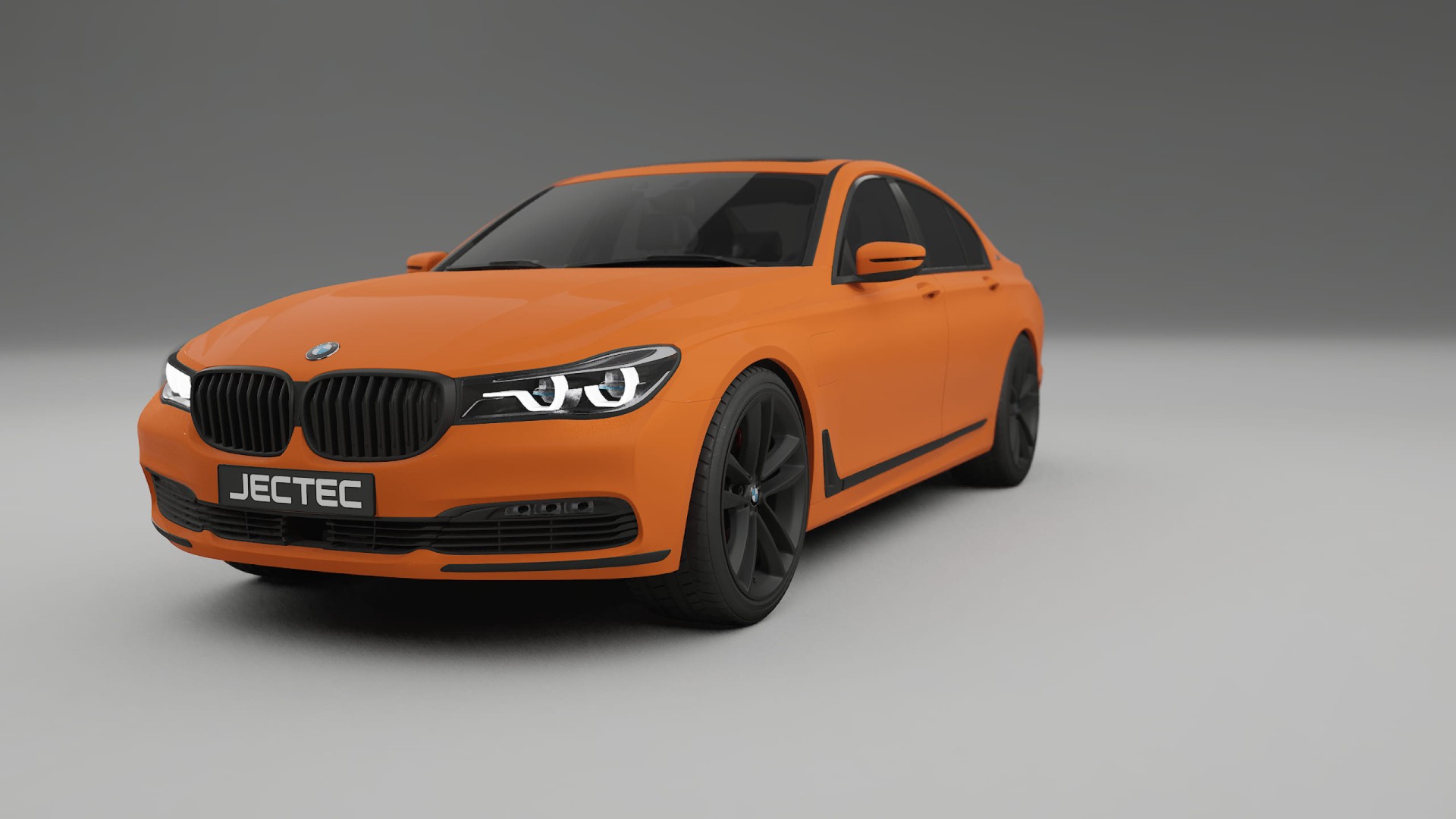 BMW 7 G11 G12 facelift LCI TPU Lackskyddsfilm | ROCKET Färgskiftande PPF – Komplett Förskuret Kit