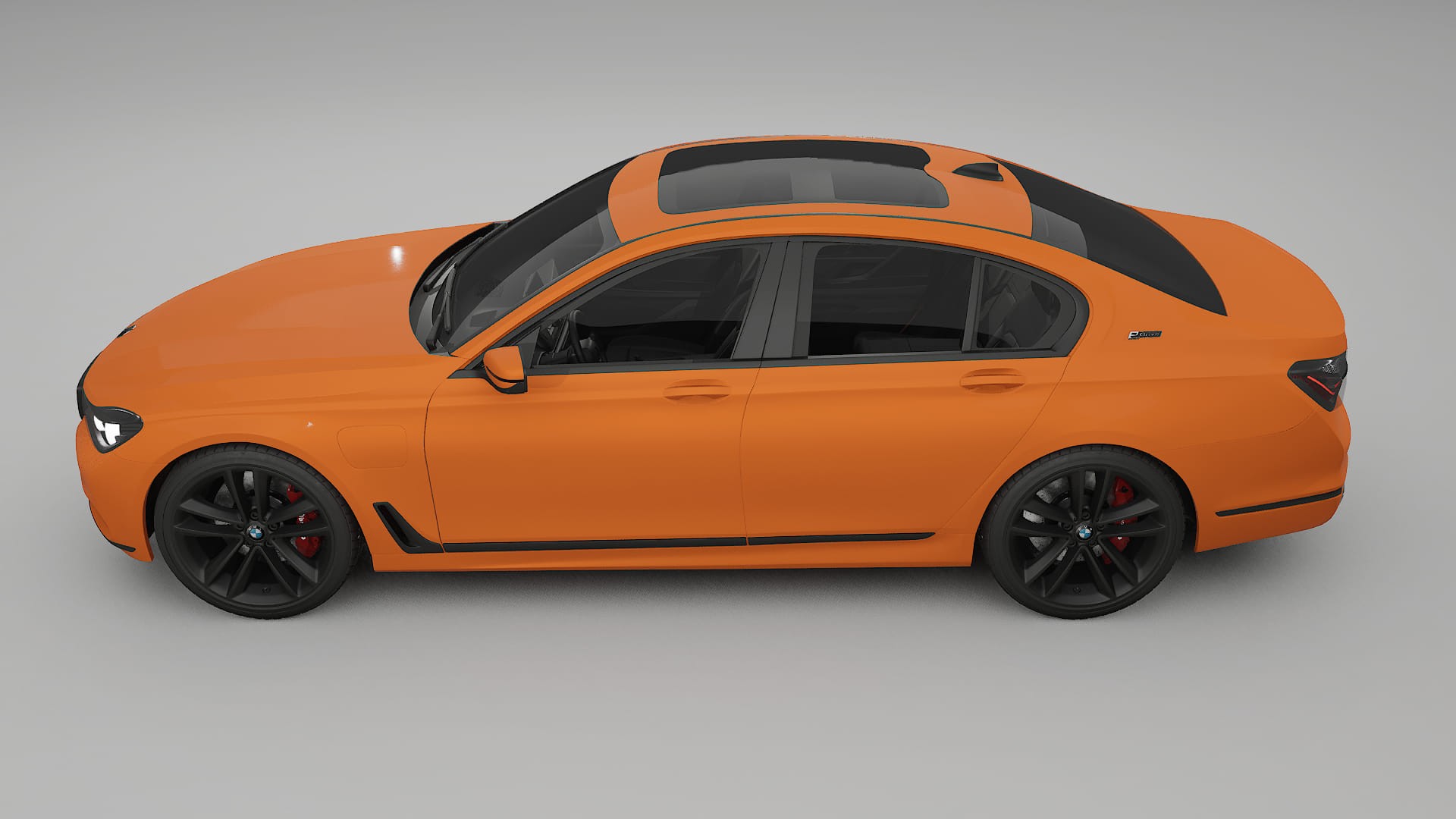 BMW 7 G11 G12 facelift LCI TPU Lackskyddsfilm | ROCKET Färgskiftande PPF – Komplett Förskuret Kit