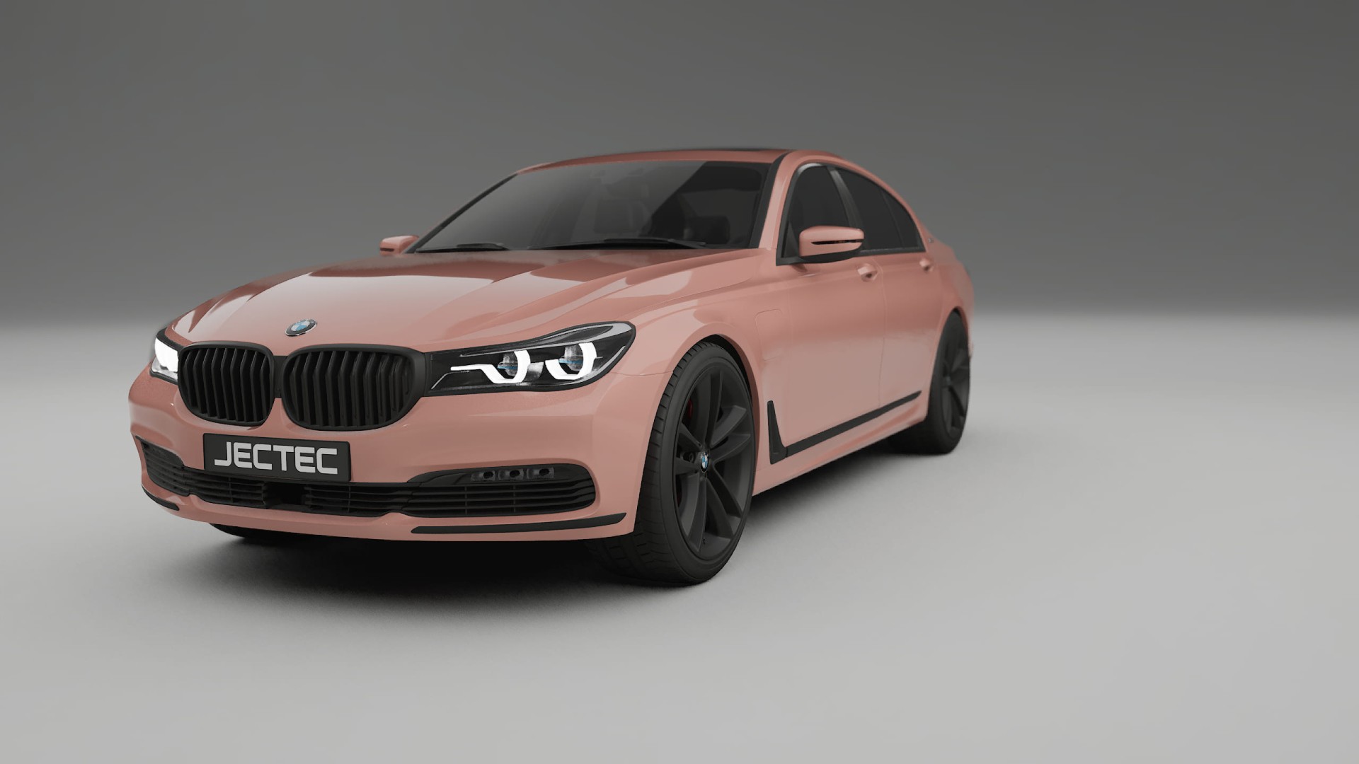 BMW 7 G11 G12 facelift LCI TPU Lackskyddsfilm | BLUSH Färgskiftande PPF – Komplett Förskuret Kit