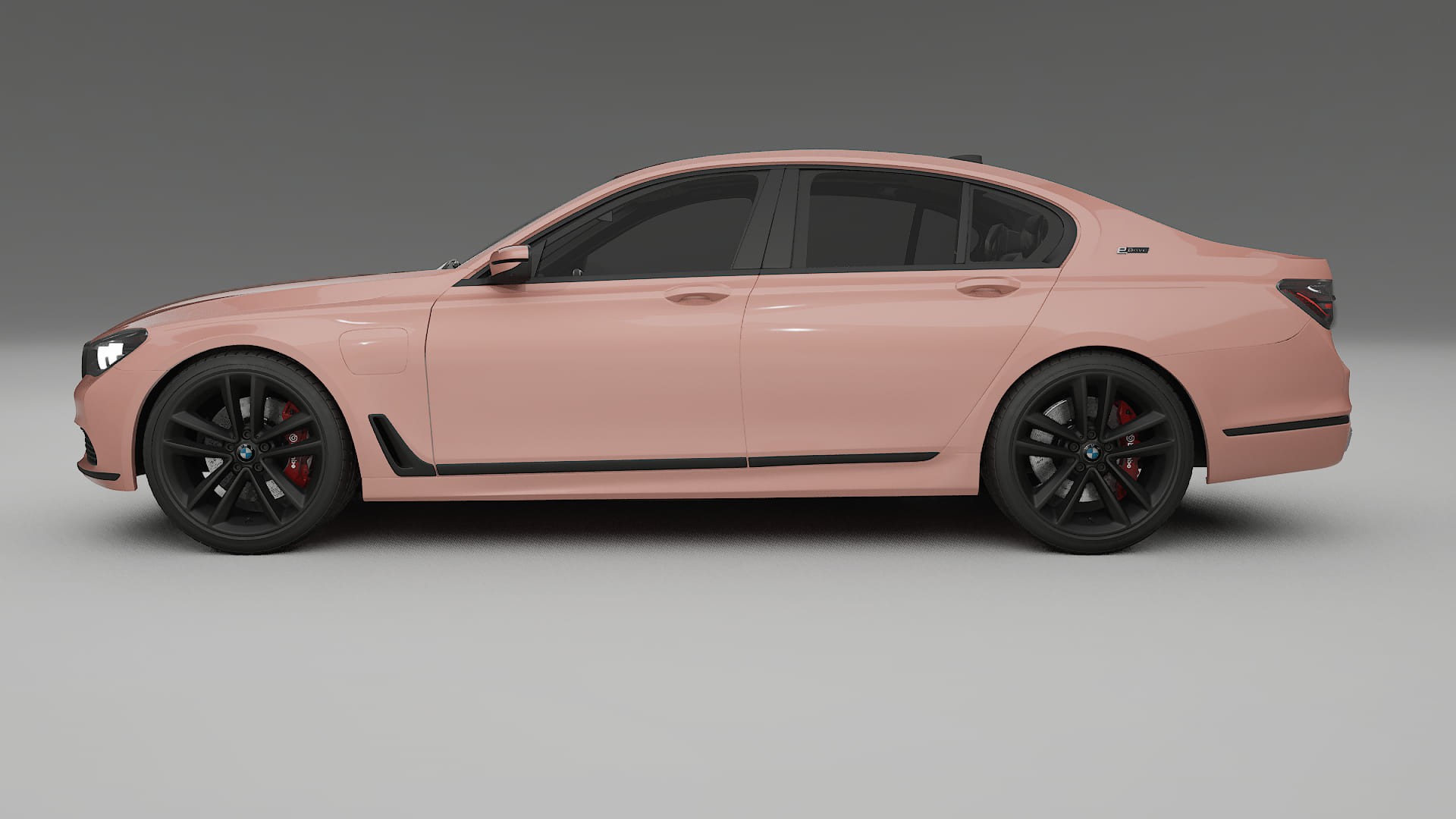 BMW 7 G11 G12 facelift LCI TPU Lackskyddsfilm | BLUSH Färgskiftande PPF – Komplett Förskuret Kit