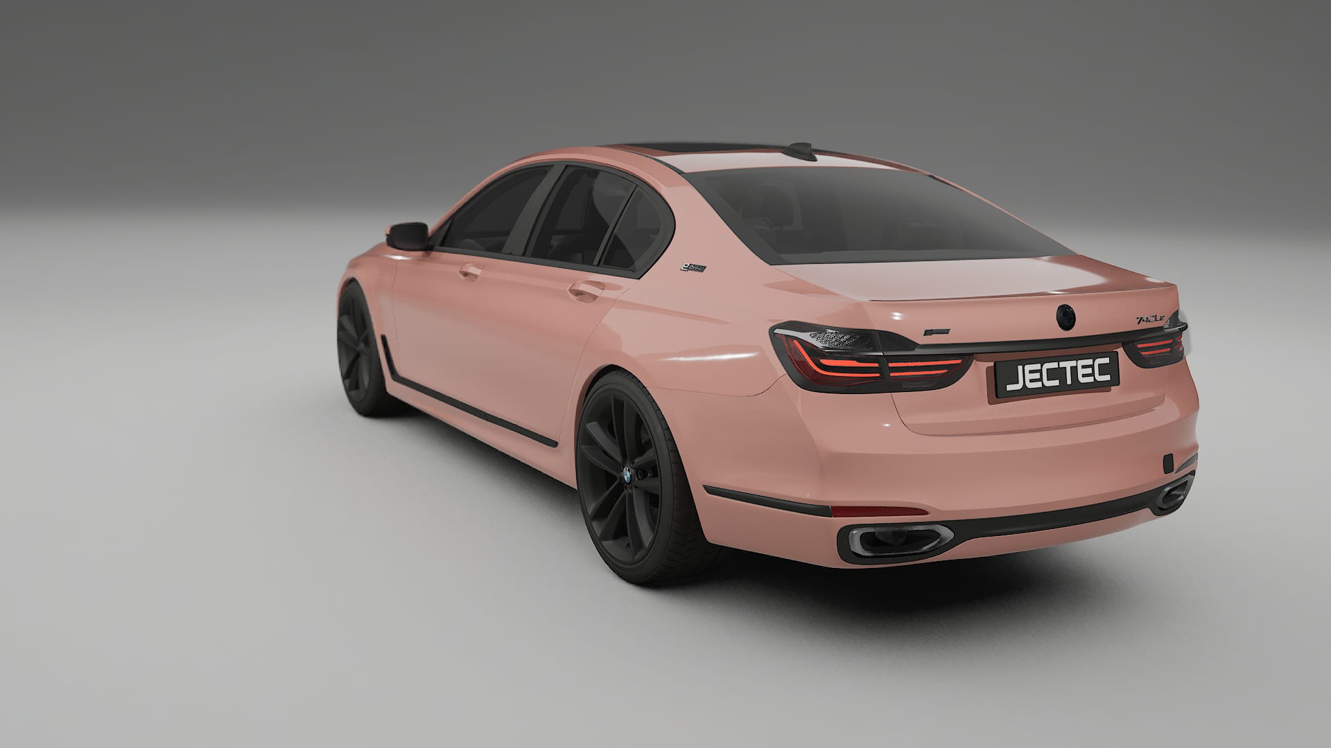 BMW 7 G11 G12 facelift LCI TPU Lackskyddsfilm | BLUSH Färgskiftande PPF – Komplett Förskuret Kit