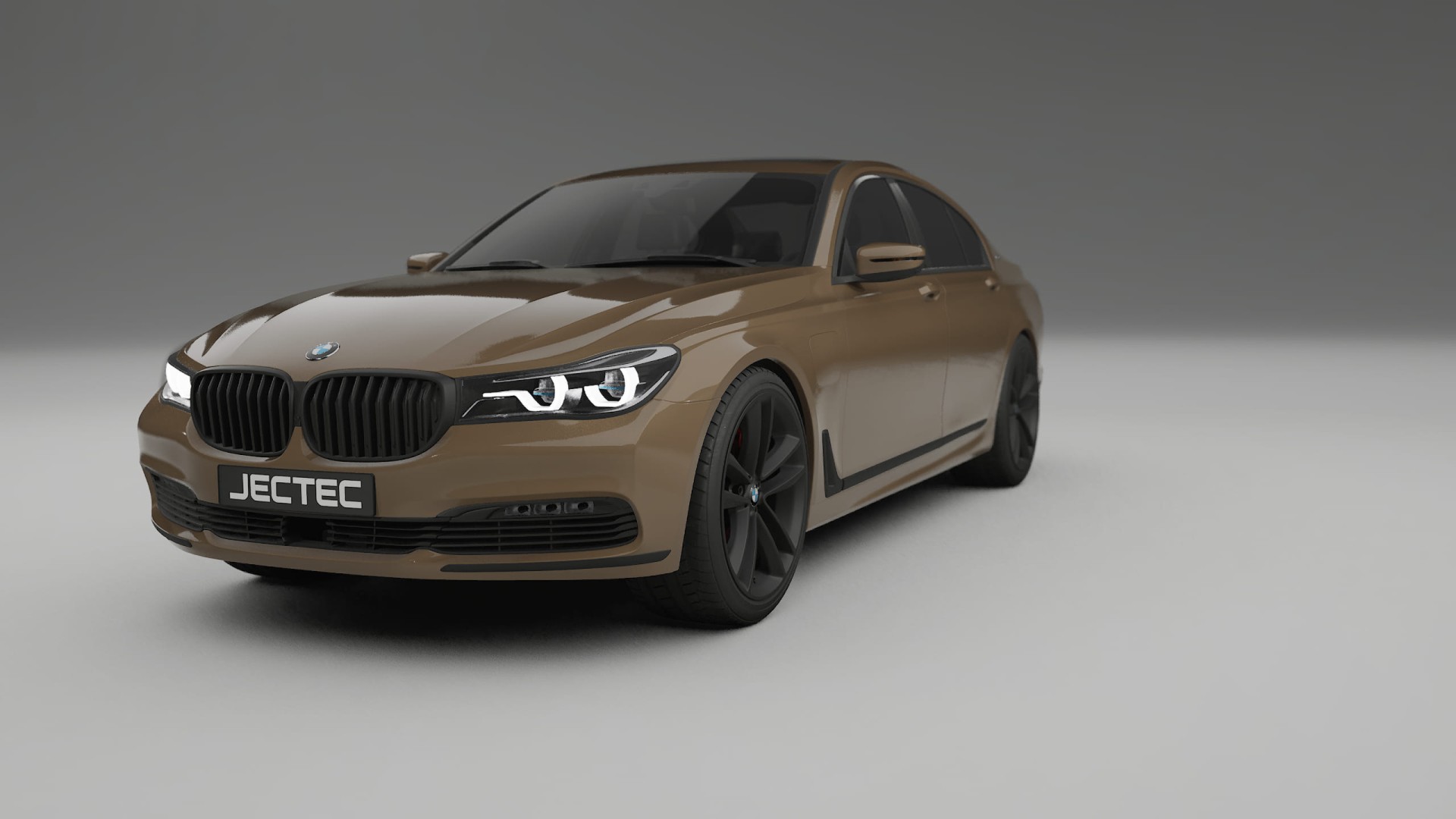 BMW 7 G11 G12 facelift LCI TPU Lackskyddsfilm | SAHARA Färgskiftande PPF – Komplett Förskuret Kit