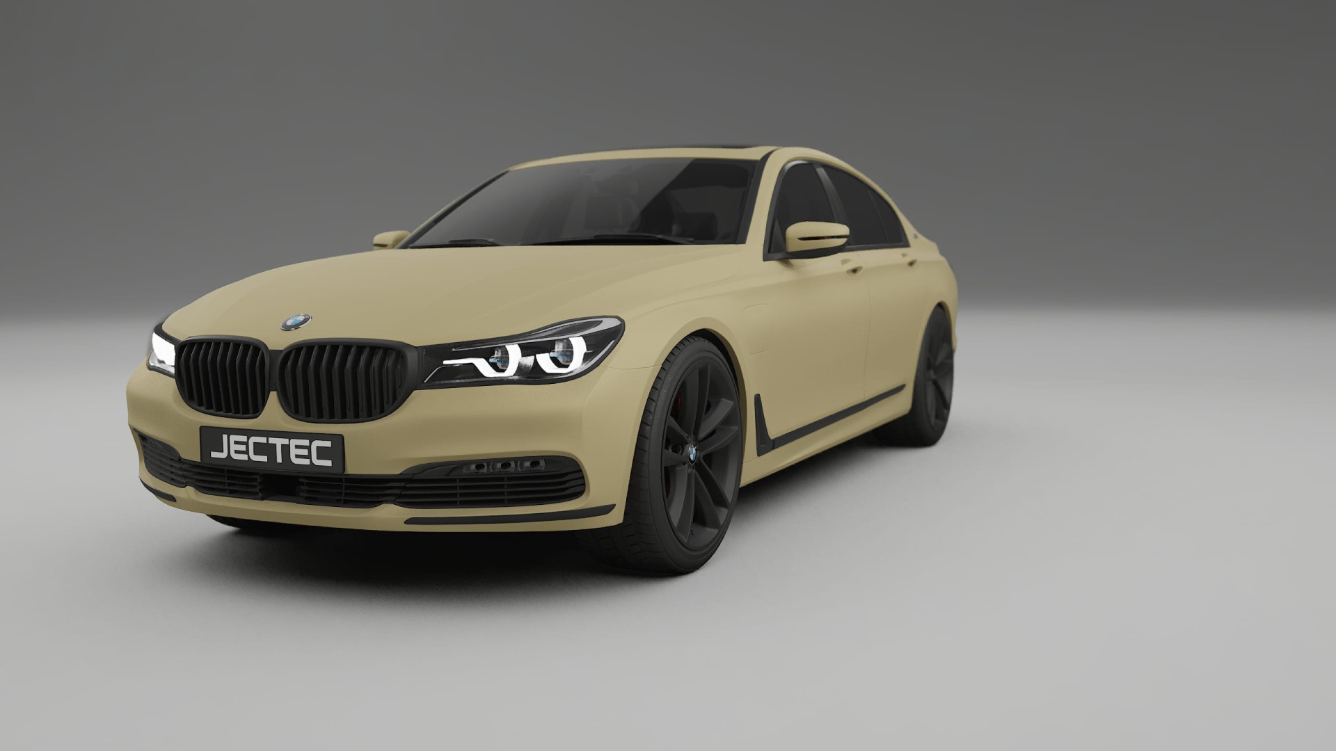 BMW 7 G11 G12 facelift LCI TPU Lackskyddsfilm | SAND Färgskiftande PPF – Komplett Förskuret Kit