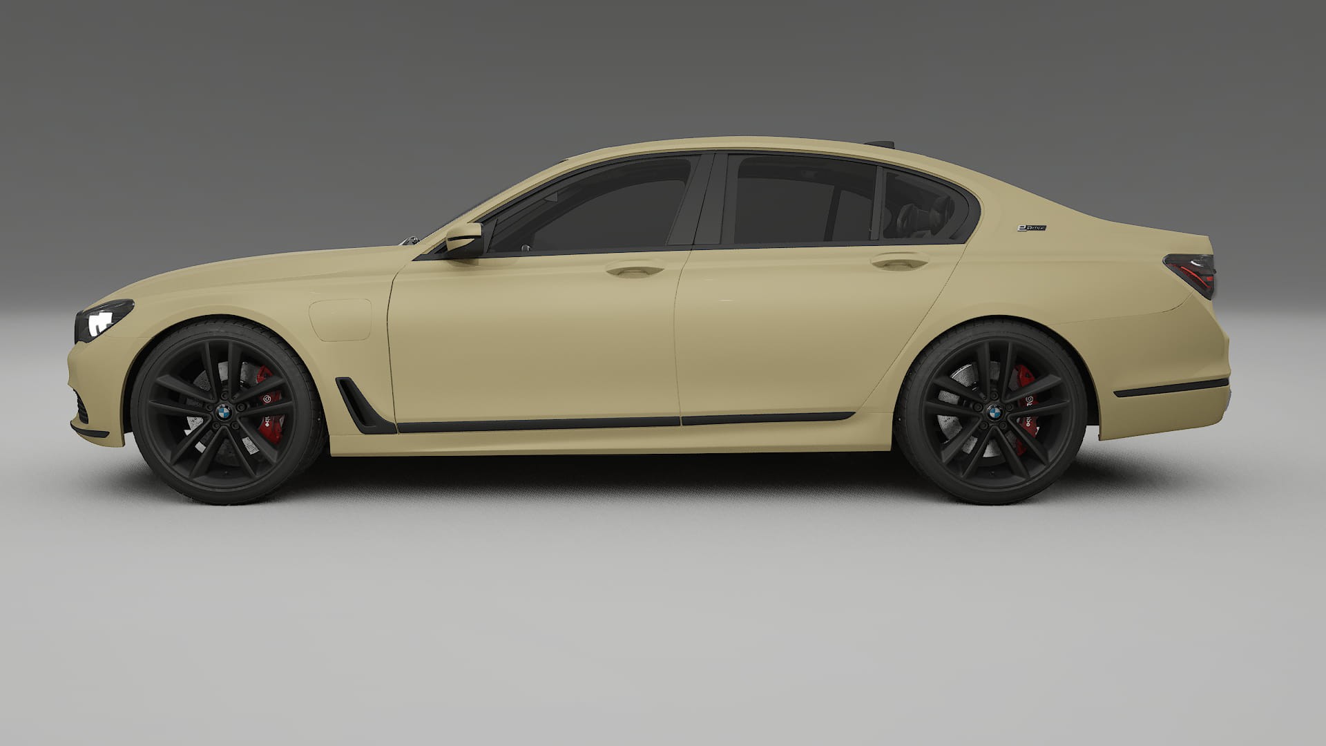 BMW 7 G11 G12 facelift LCI TPU Lackskyddsfilm | SAND Färgskiftande PPF – Komplett Förskuret Kit