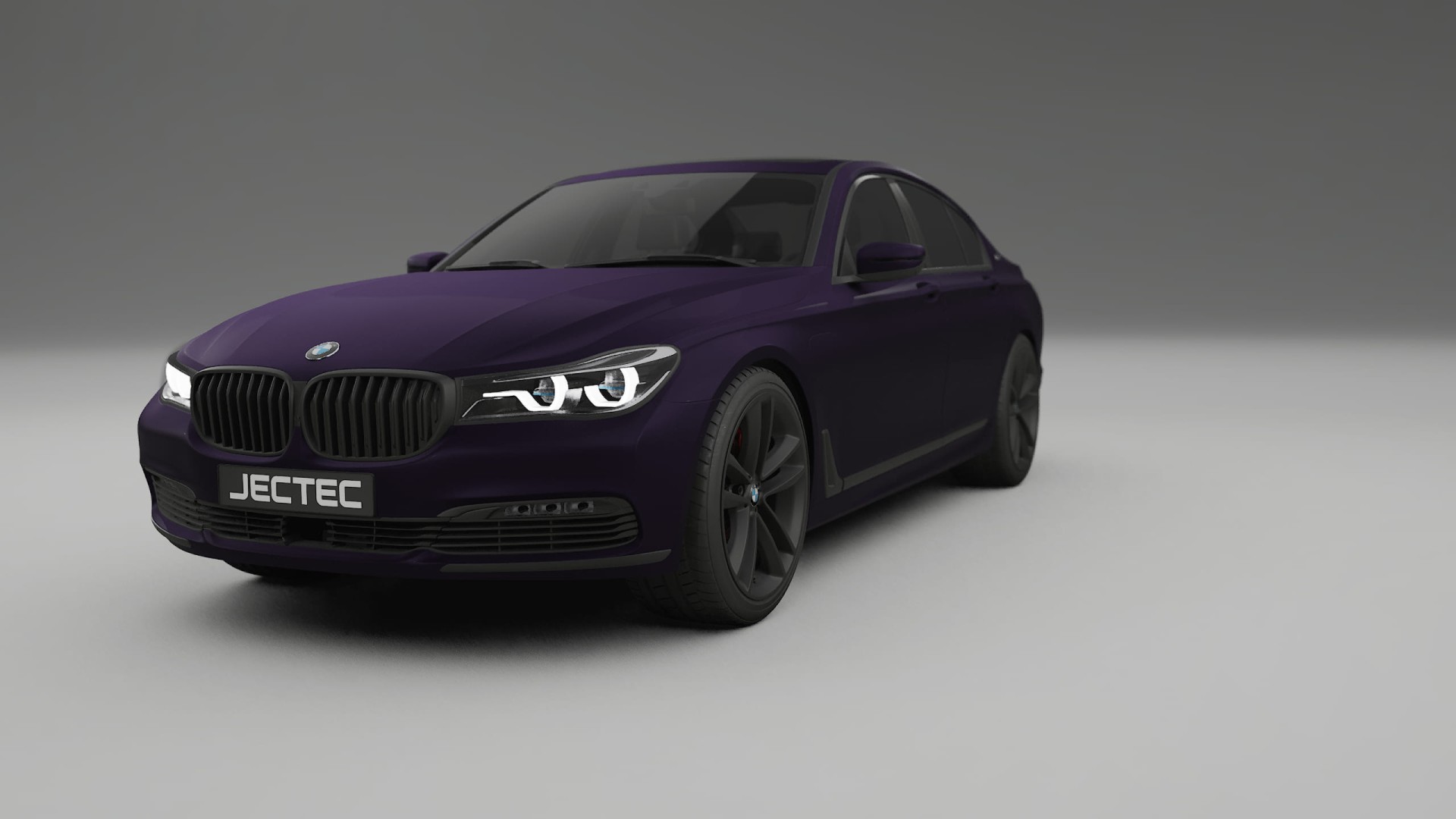 BMW 7 G11 G12 facelift LCI TPU Lackskyddsfilm | VIOLET Färgskiftande PPF – Komplett Förskuret Kit