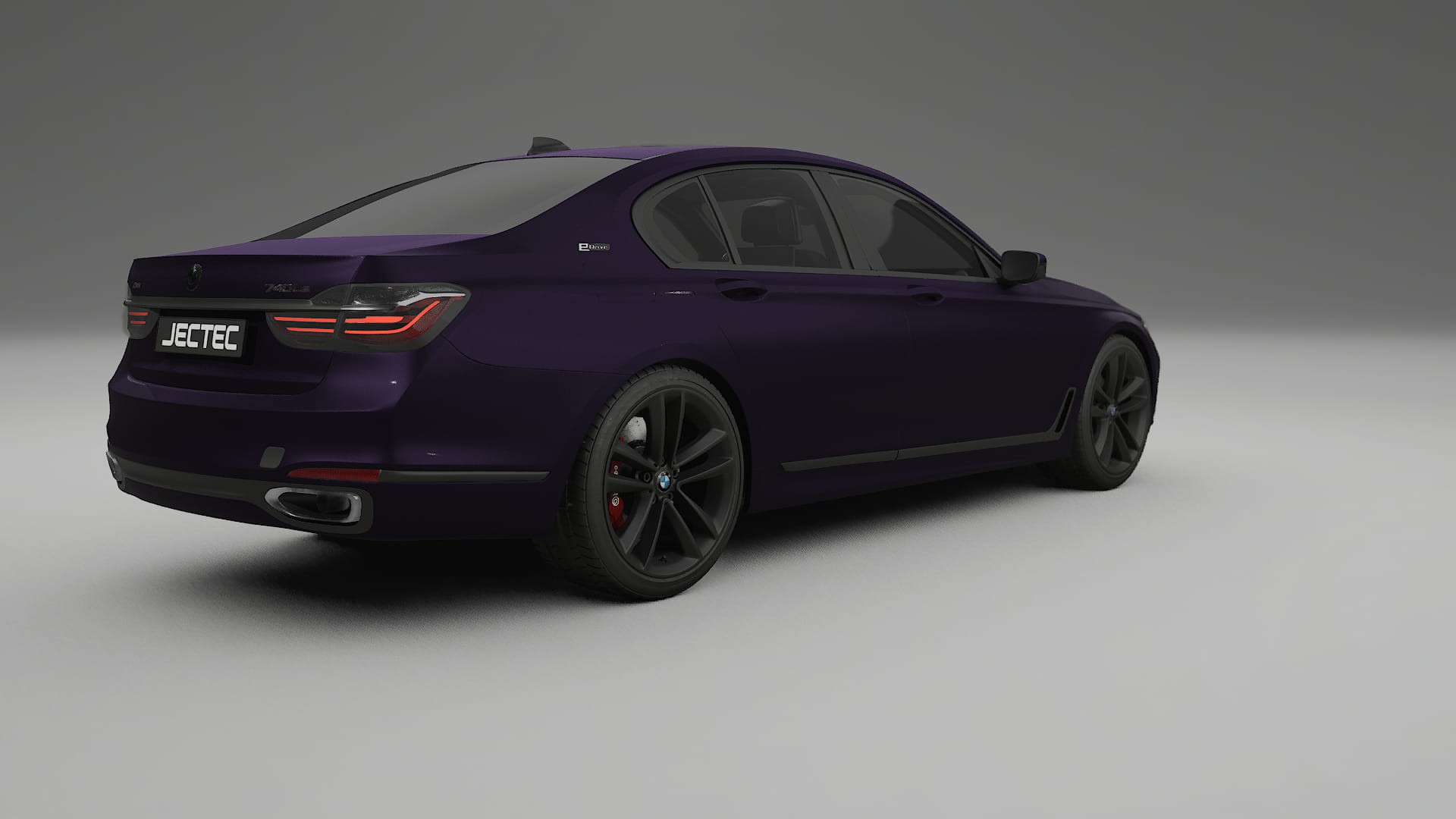 BMW 7 G11 G12 facelift LCI TPU Lackskyddsfilm | VIOLET Färgskiftande PPF – Komplett Förskuret Kit