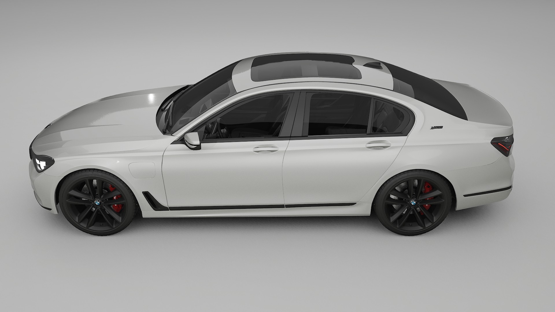 BMW 7 G11 G12 facelift LCI TPU Lackskyddsfilm | PEARL Färgskiftande PPF – Komplett Förskuret Kit