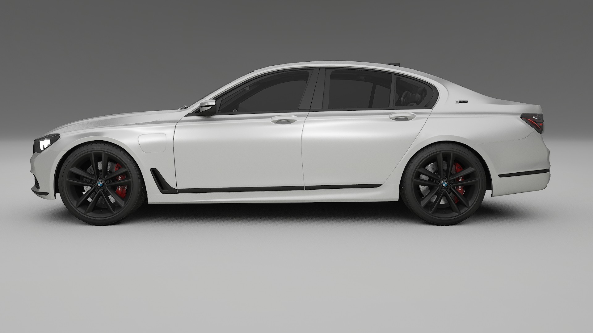 BMW 7 G11 G12 facelift LCI TPU Lackskyddsfilm | OPAL Färgskiftande PPF – Komplett Förskuret Kit