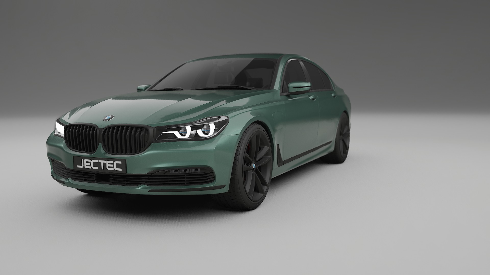 BMW 7 G11 G12 facelift LCI TPU Lackskyddsfilm | EVERGREEN Färgskiftande PPF – Komplett Förskuret Kit