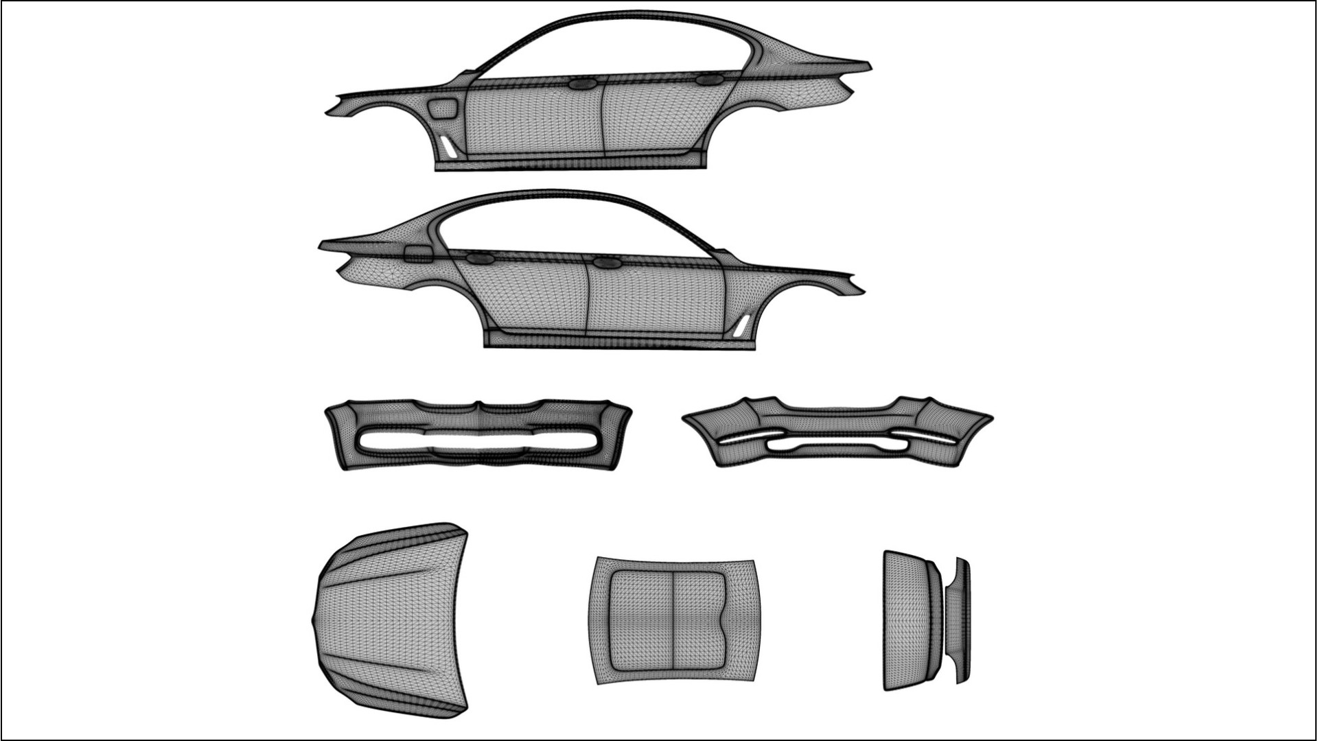 BMW 7 G11 G12 facelift LCI TPU Lackskyddsfilm | EVERGREEN Färgskiftande PPF – Komplett Förskuret Kit 2