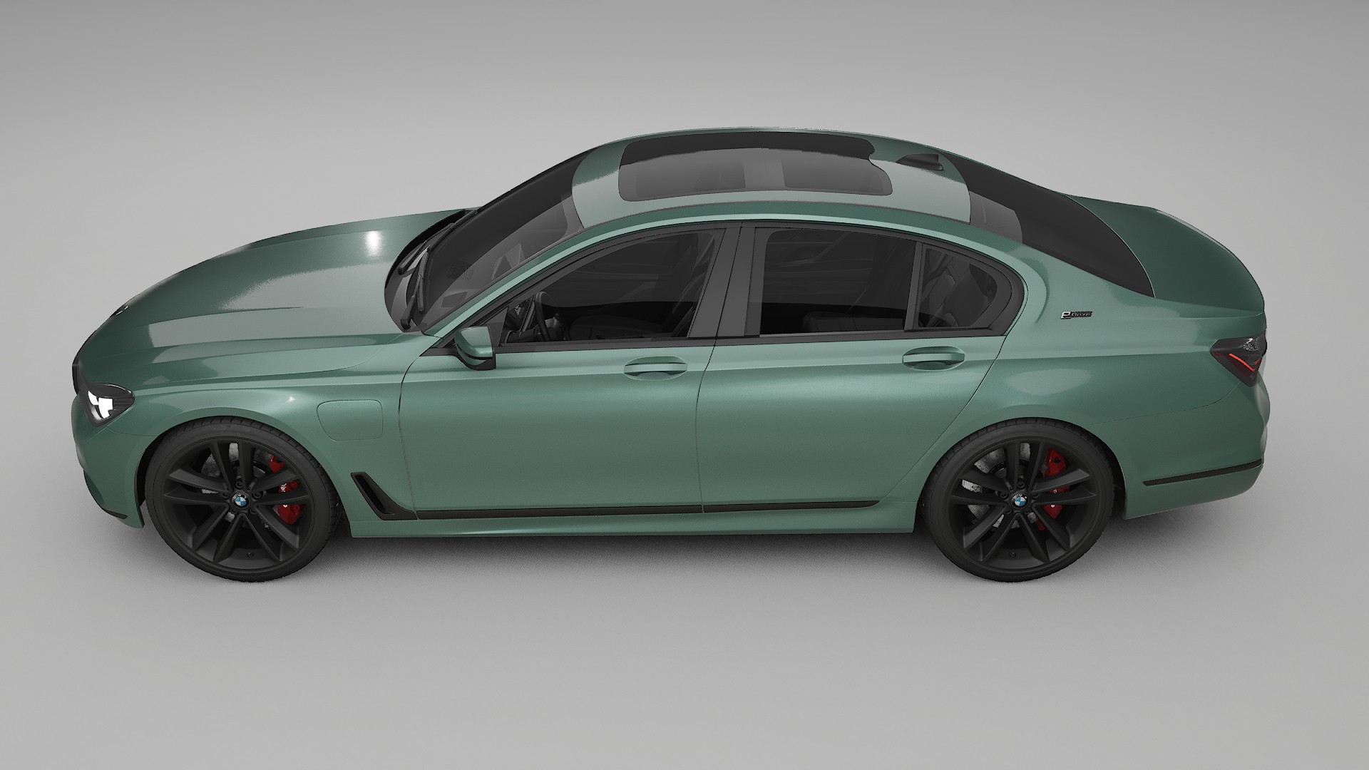 BMW 7 G11 G12 facelift LCI TPU Lackskyddsfilm | EVERGREEN Färgskiftande PPF – Komplett Förskuret Kit