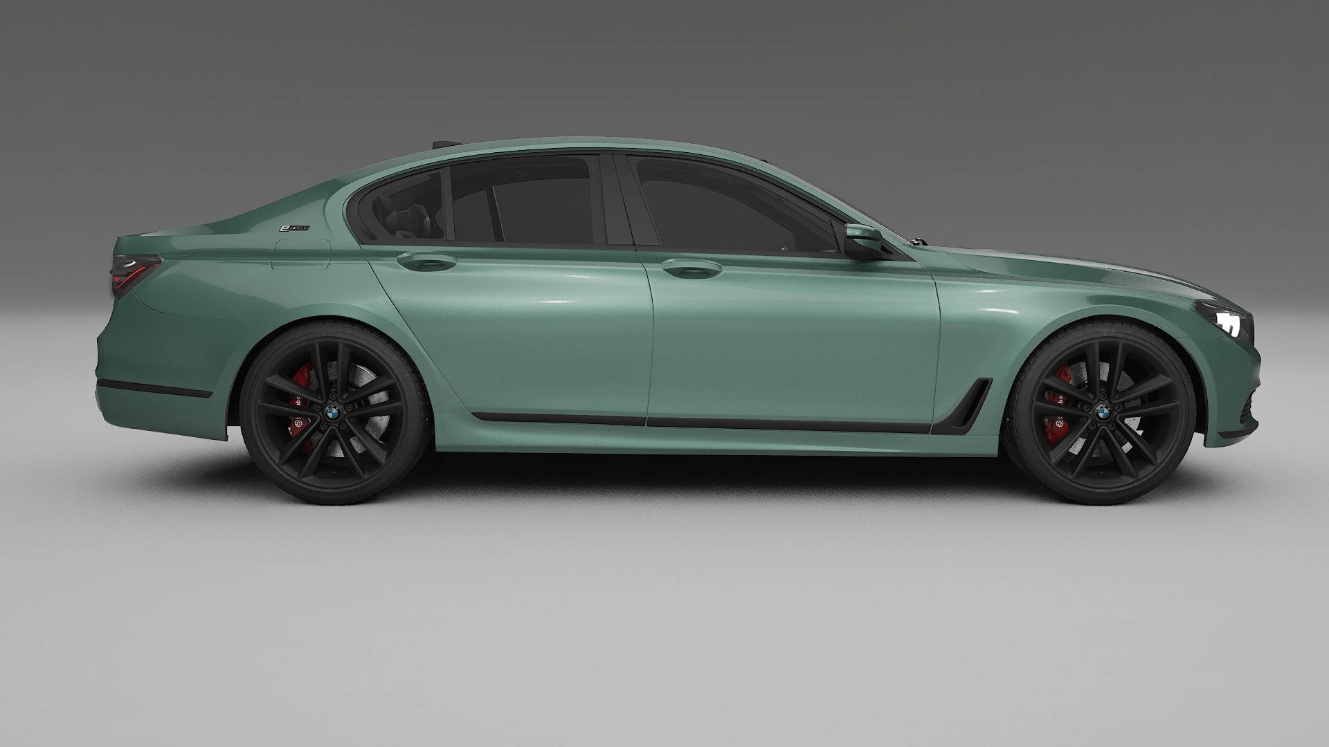 BMW 7 G11 G12 facelift LCI TPU Lackskyddsfilm | EVERGREEN Färgskiftande PPF – Komplett Förskuret Kit