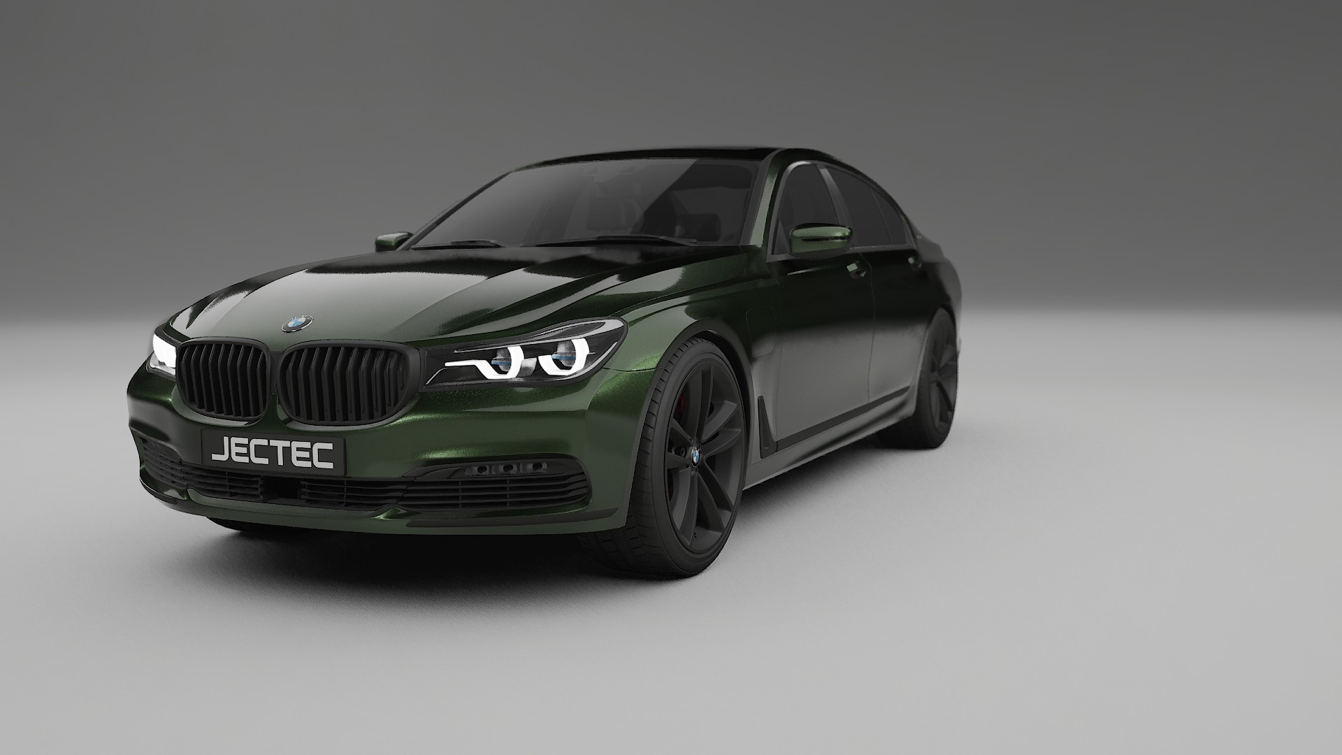 BMW 7 G11 G12 facelift LCI TPU Lackskyddsfilm | LAGOON Färgskiftande PPF – Komplett Förskuret Kit