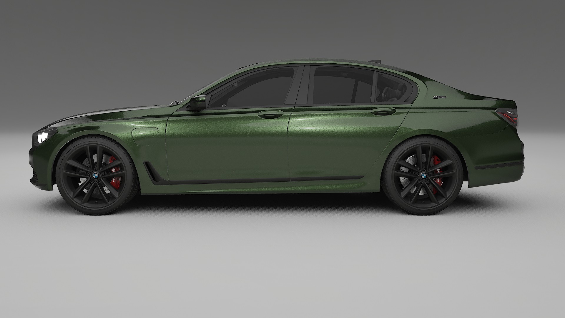 BMW 7 G11 G12 facelift LCI TPU Lackskyddsfilm | LAGOON Färgskiftande PPF – Komplett Förskuret Kit