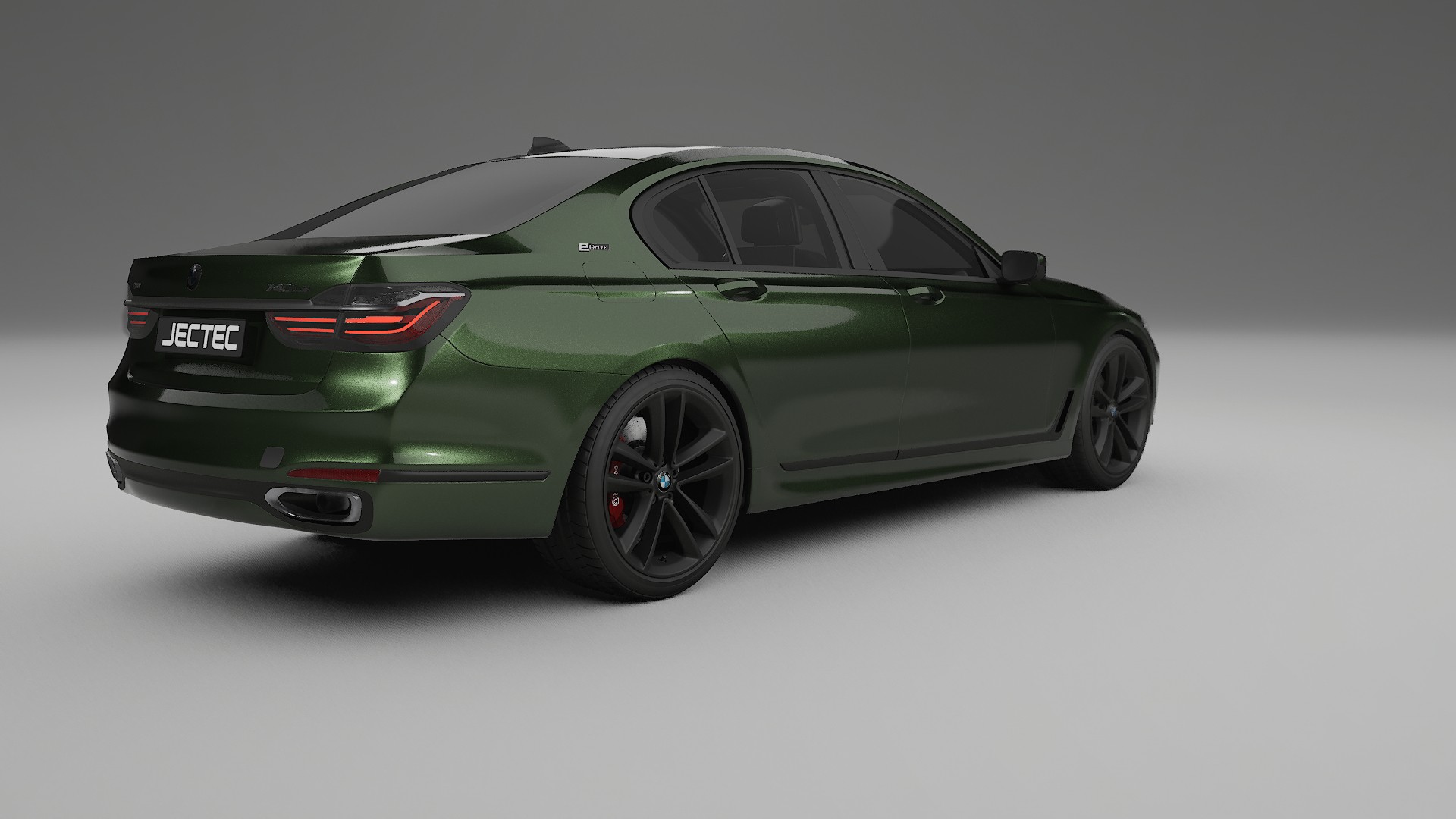 BMW 7 G11 G12 facelift LCI TPU Lackskyddsfilm | LAGOON Färgskiftande PPF – Komplett Förskuret Kit