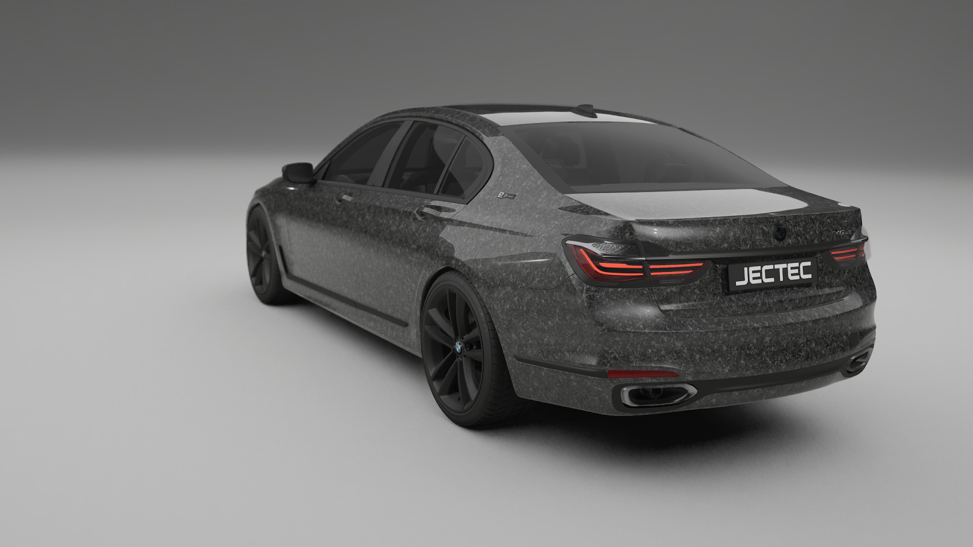 BMW 7 G11 G12 facelift LCI TPU Lackskyddsfilm | FORGED S Färgskiftande PPF – Komplett Förskuret Kit