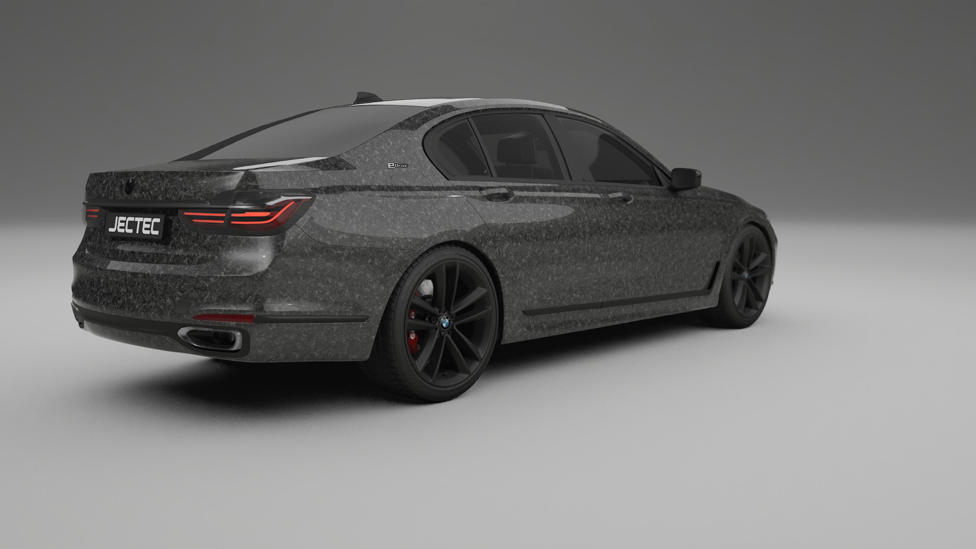 BMW 7 G11 G12 facelift LCI TPU Lackskyddsfilm | FORGED S Färgskiftande PPF – Komplett Förskuret Kit