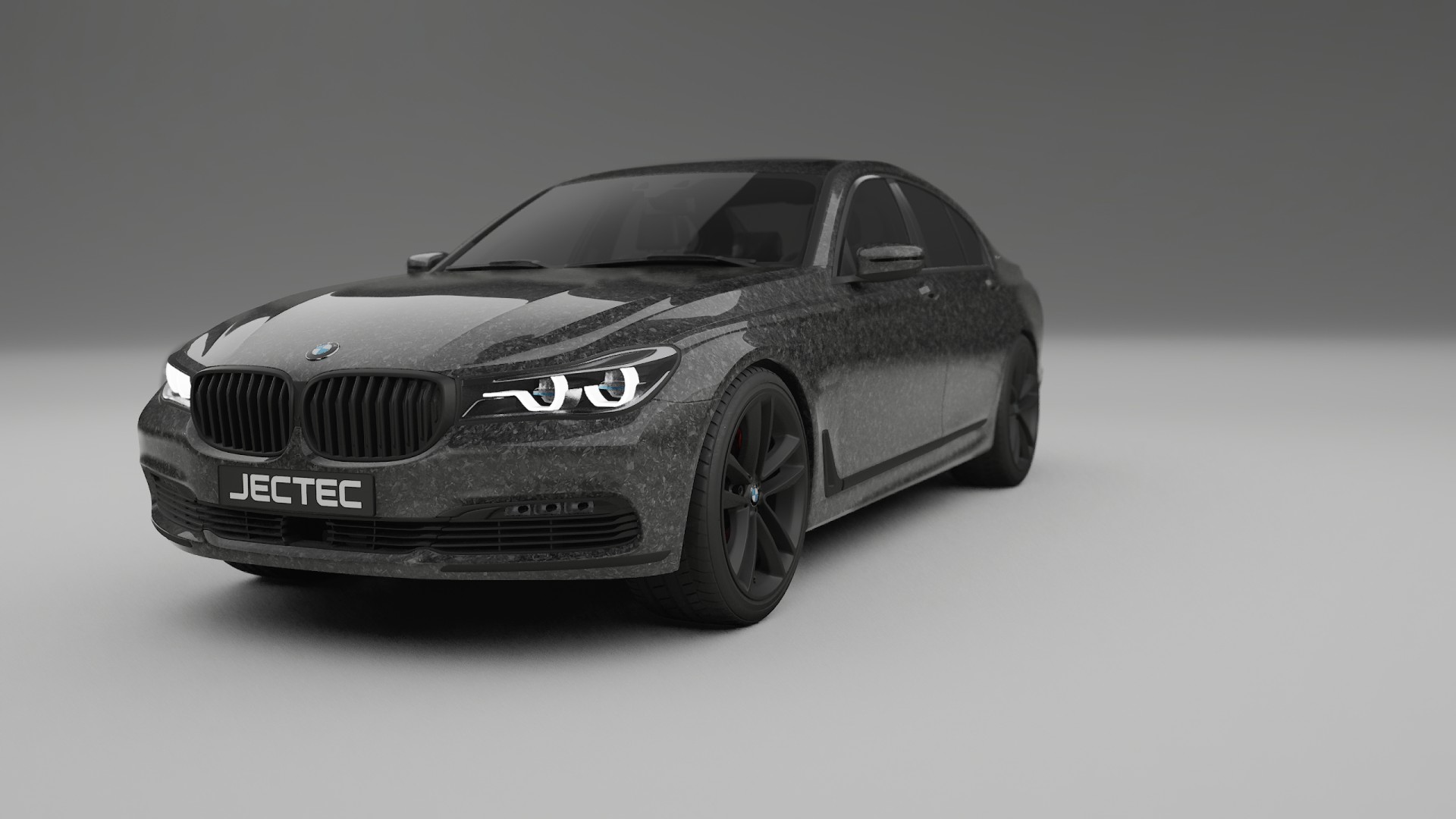 BMW 7 G11 G12 facelift LCI TPU Lackskyddsfilm | FORGED S Färgskiftande PPF – Komplett Förskuret Kit