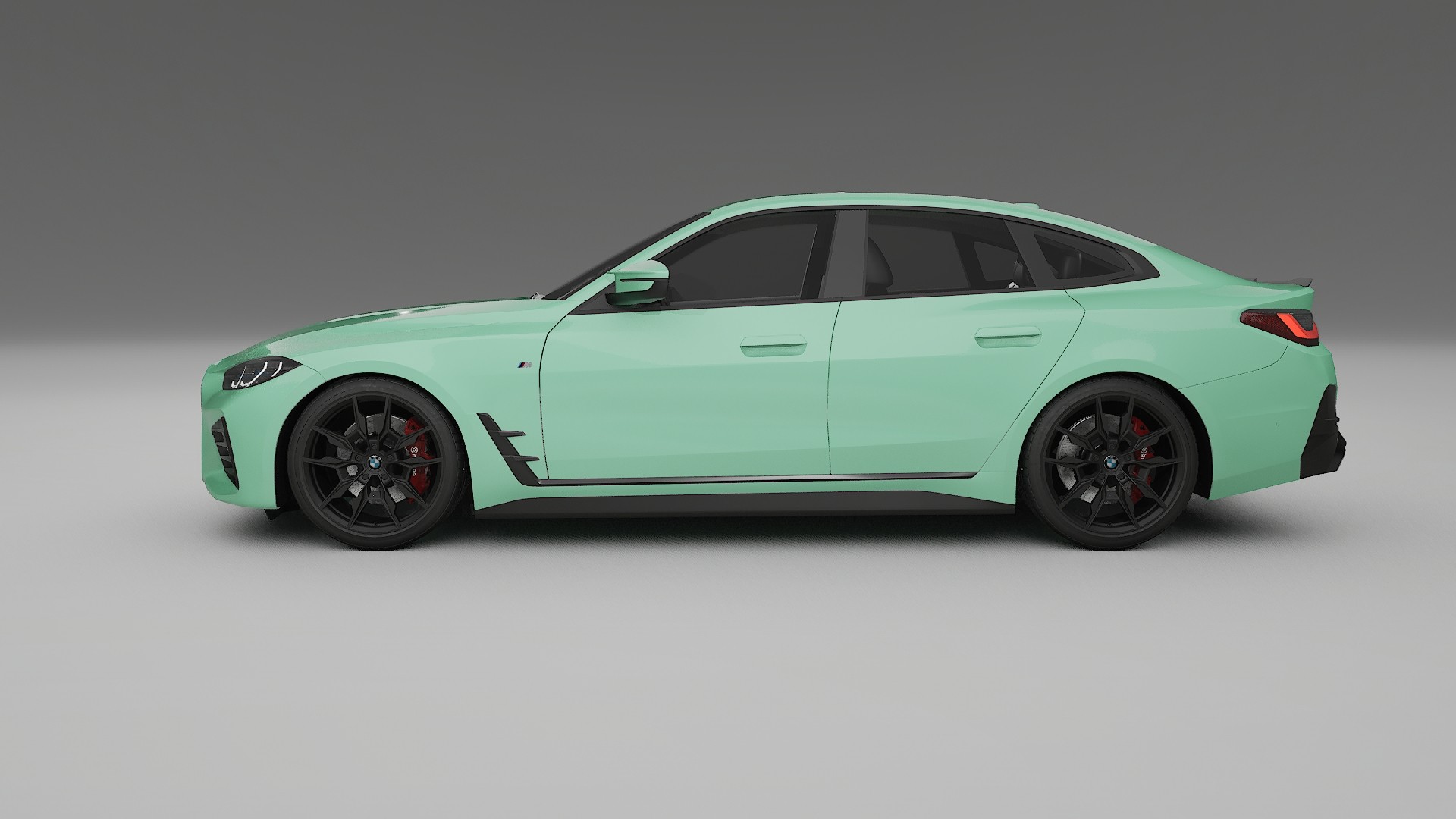 BMW I4 G26 M Package TPU Lackskyddsfilm | DUSTY Färgskiftande PPF – Komplett Förskuret Kit