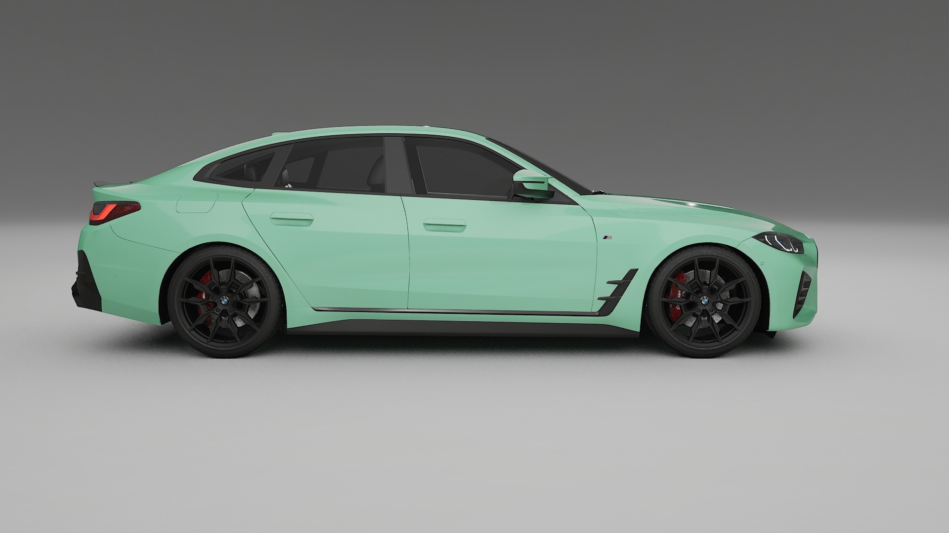 BMW I4 G26 M Package TPU Lackskyddsfilm | DUSTY Färgskiftande PPF – Komplett Förskuret Kit