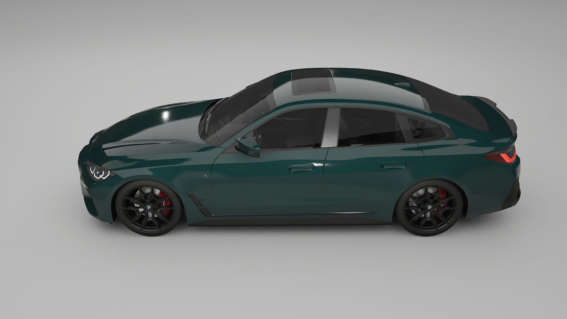 BMW I4 G26 M Package TPU Lackskyddsfilm | INFERNO Färgskiftande PPF – Komplett Förskuret Kit