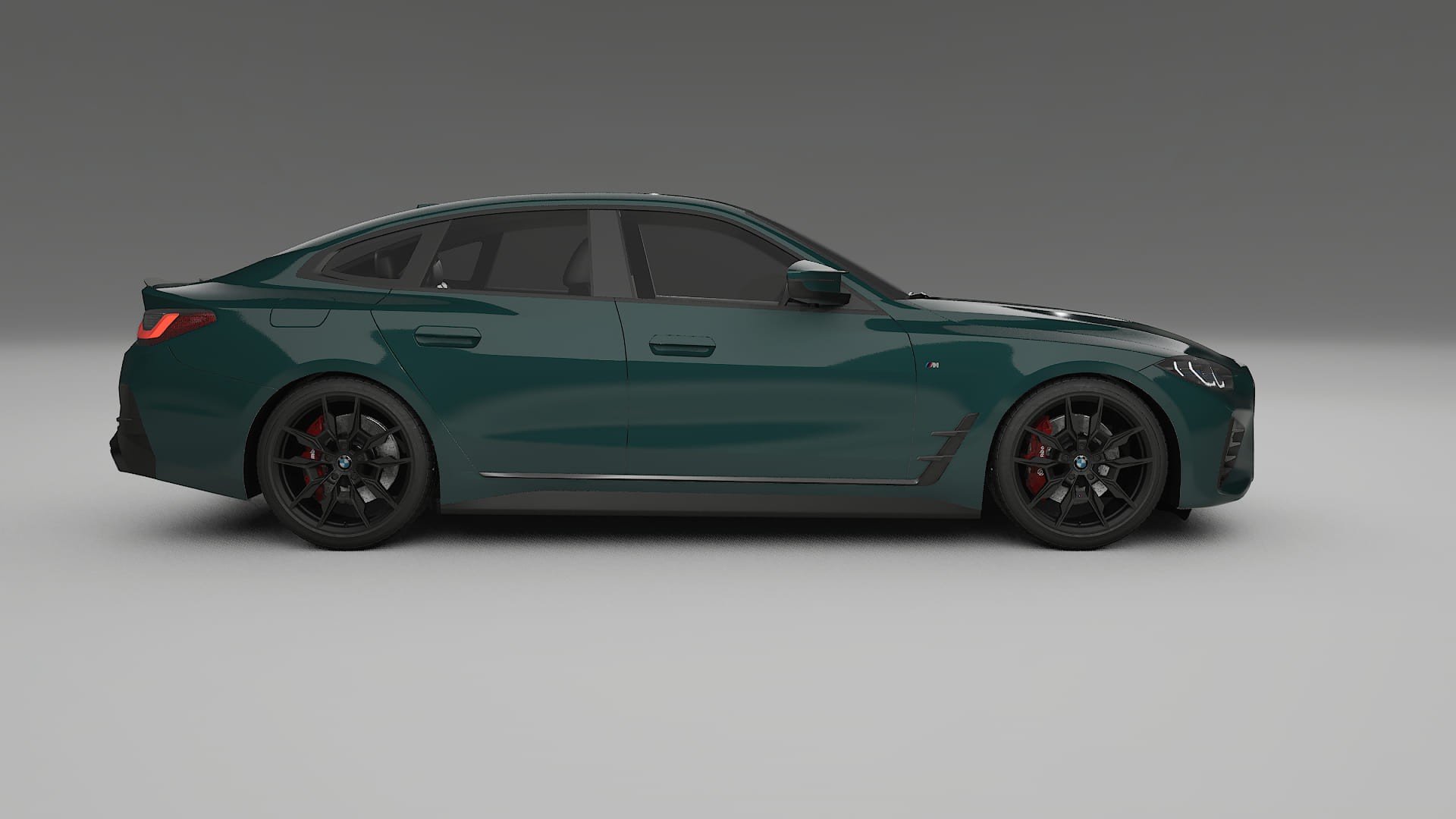 BMW I4 G26 M Package TPU Lackskyddsfilm | INFERNO Färgskiftande PPF – Komplett Förskuret Kit